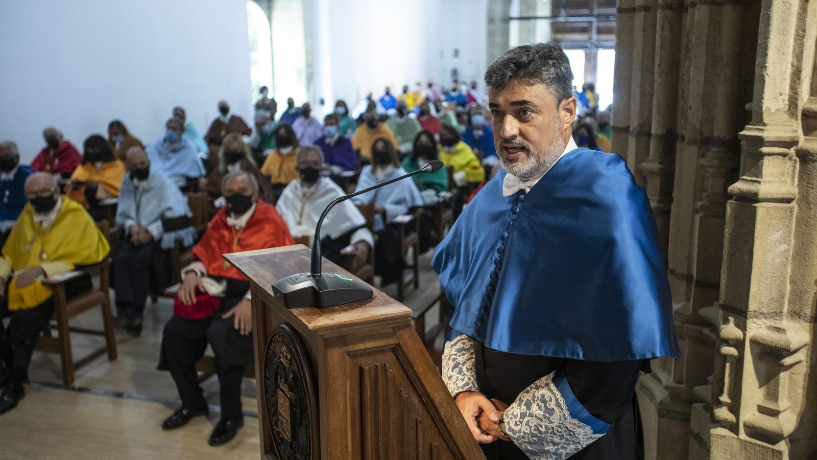 Pedro Antonio García López, encargado de la lección inaugural.