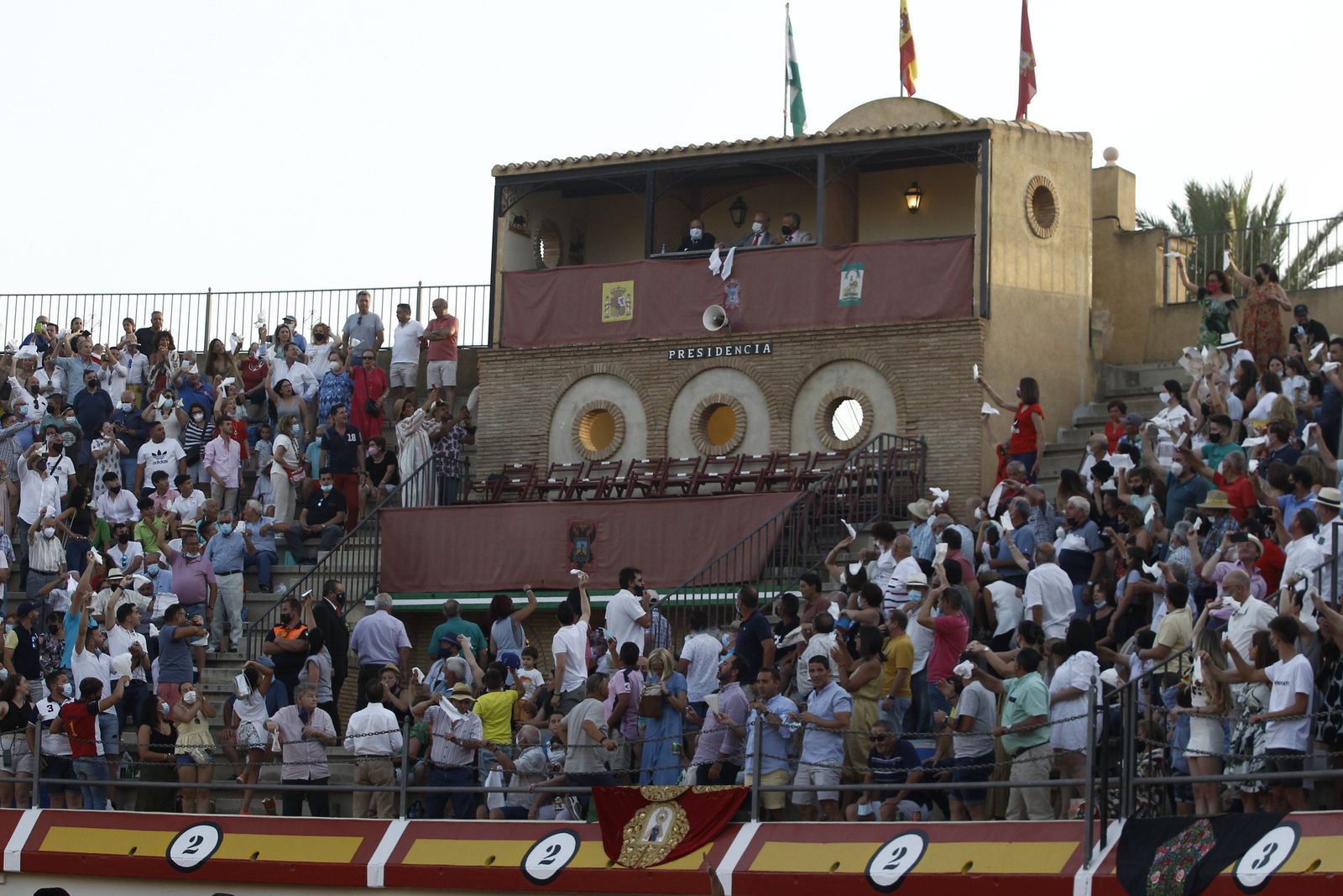 Corrida de toros del diestro Jesús de Almería en Vera.