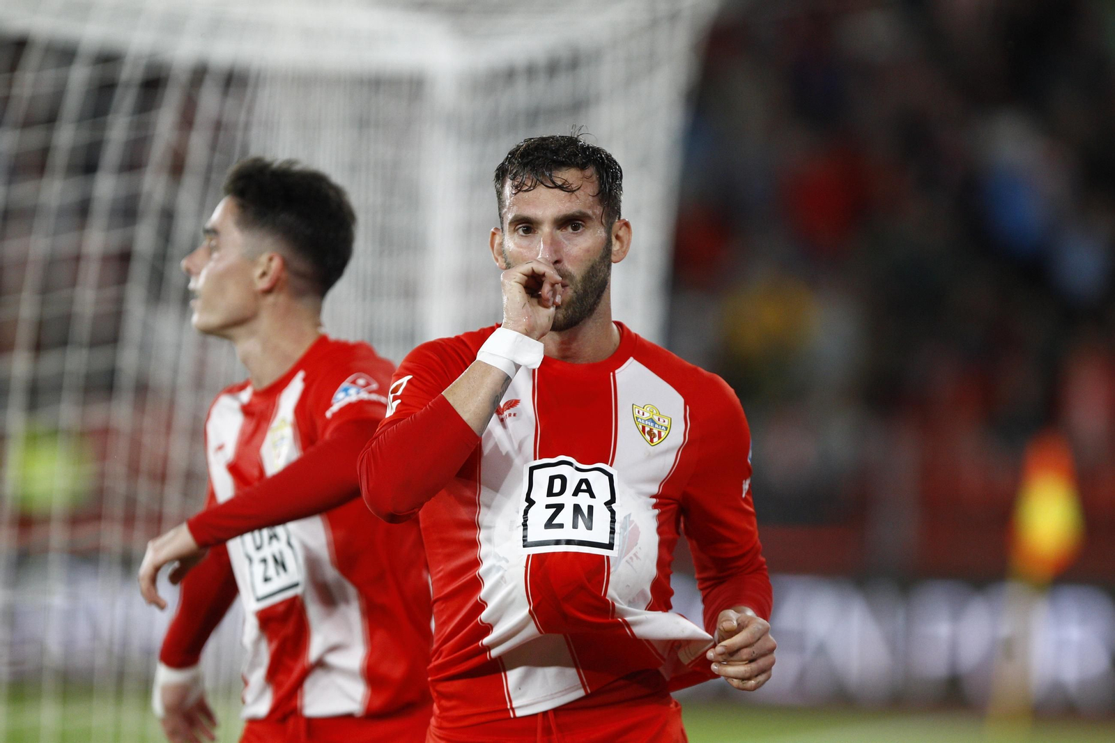 El partido U.D. Almería-Deportivo de La Coruña, en imágenes