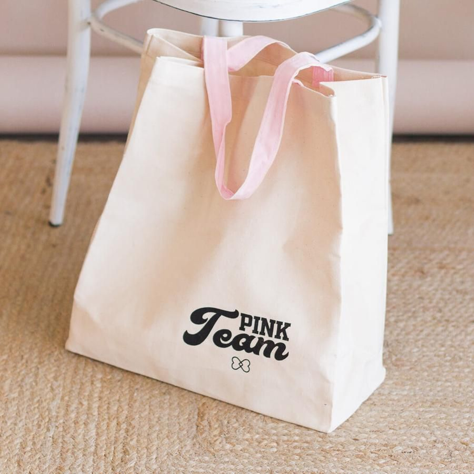 Bolsa ecológica Pink Team.