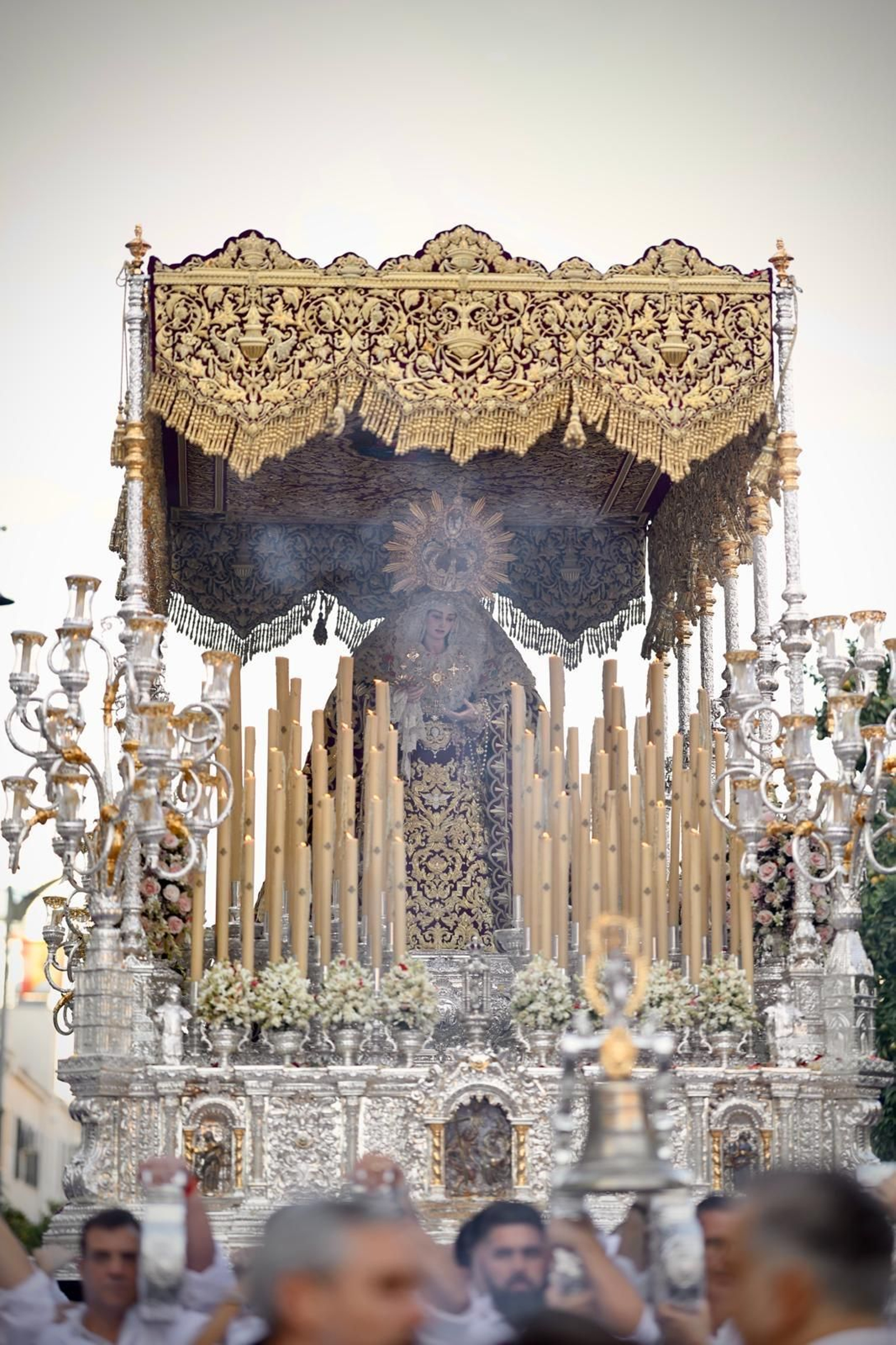 Procesión extraordinaria de María Santísima de la Trinidad.