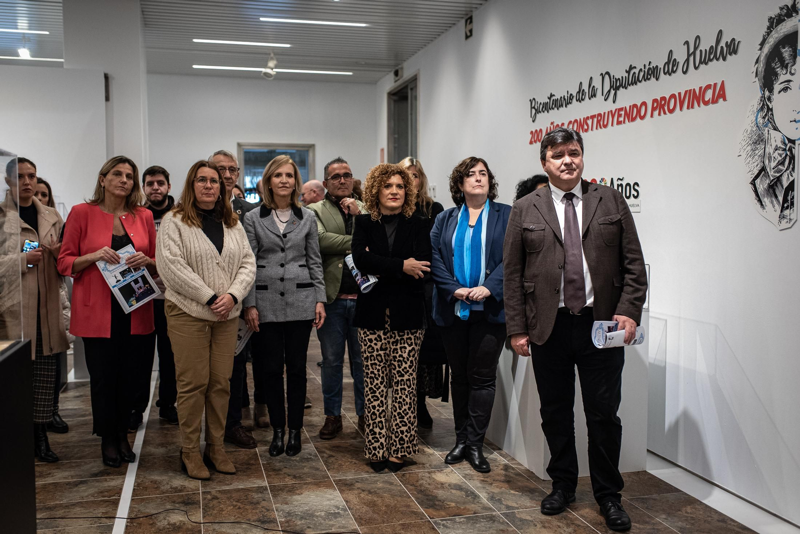 Imágenes de la inauguración de la exposición "200 años construyendo provincia"