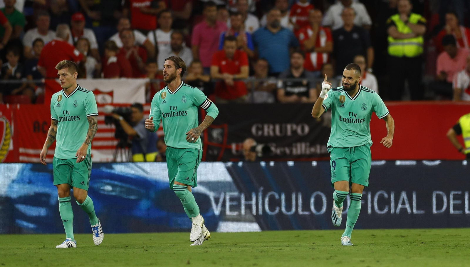 Las imágenes del Sevilla-Real Madrid