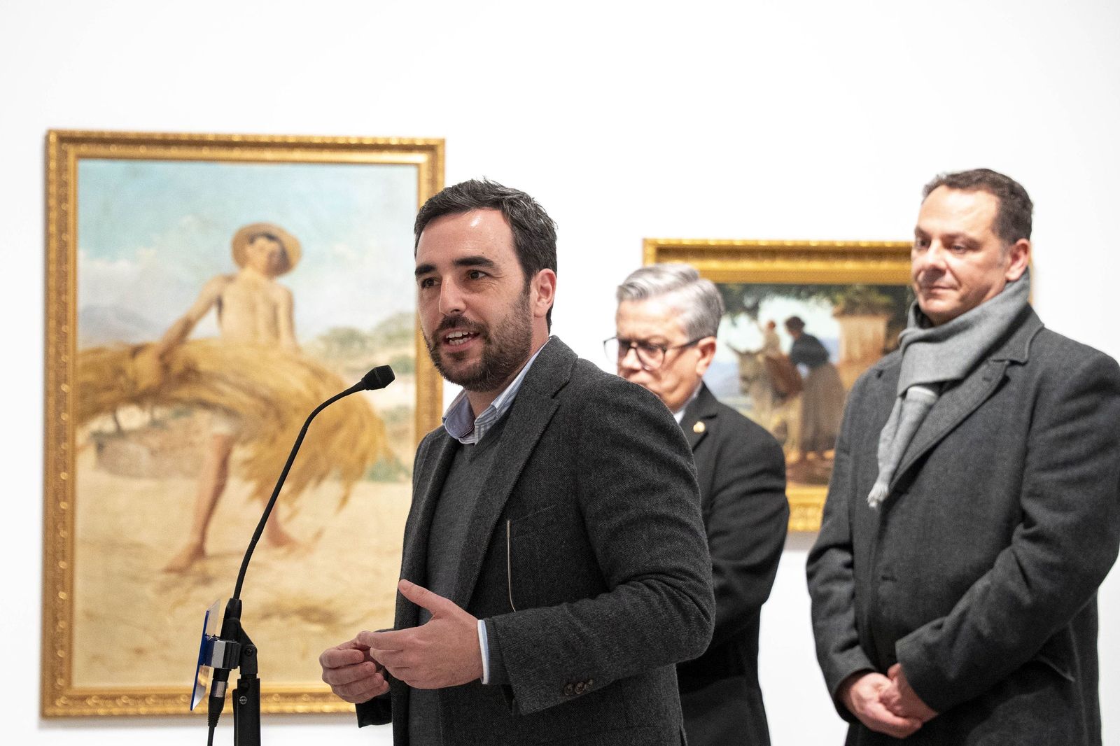 Fotogalería de la nueva obra de Zuloaga de la familia Cosentino en el MUREC