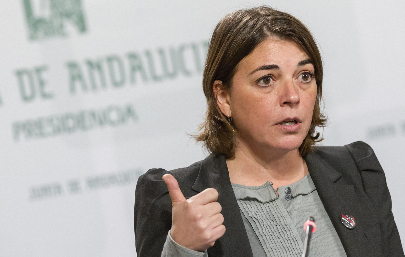 Elena Cortés en su época de consejera de Fomento y Vivienda.