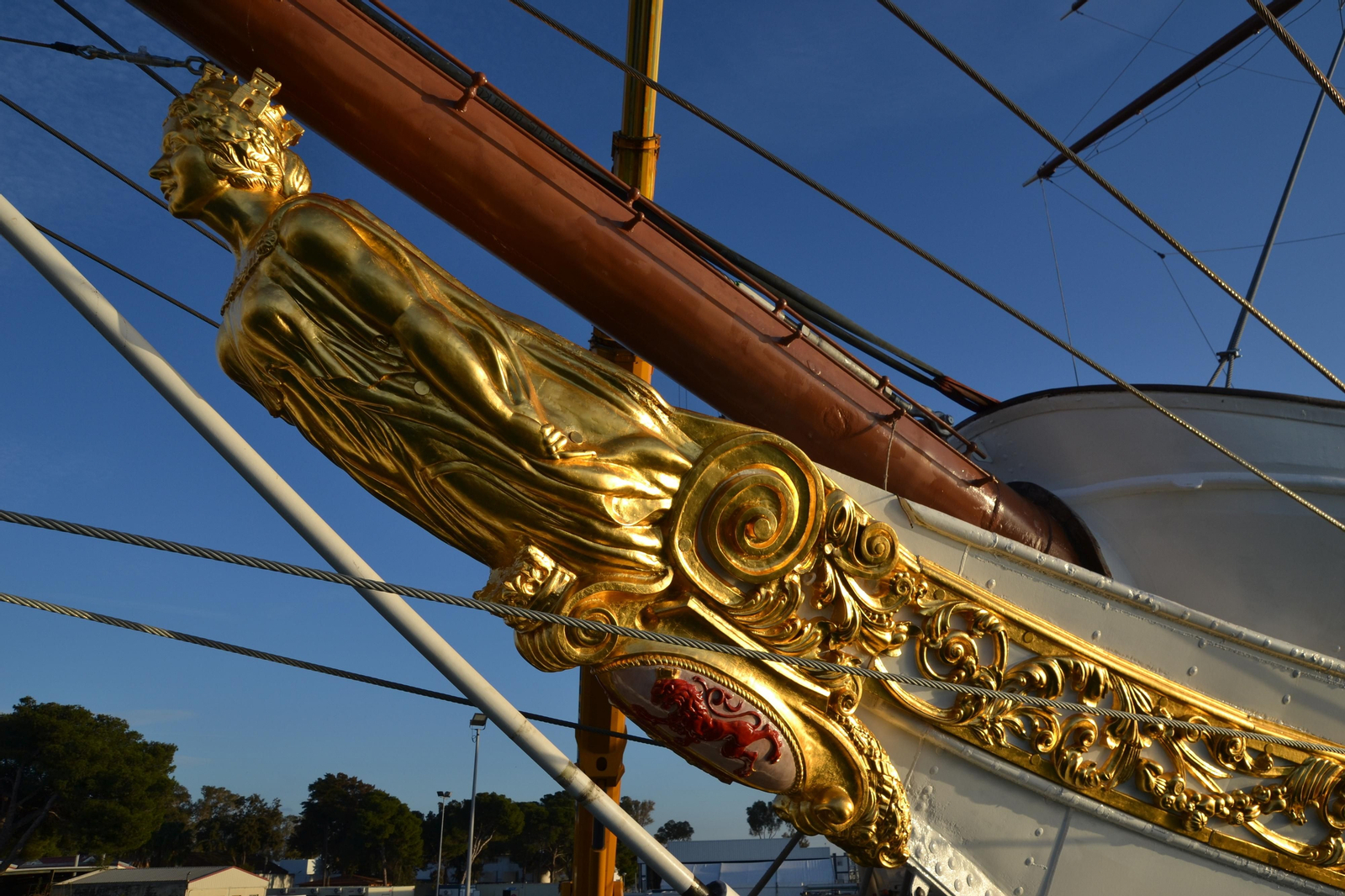 Así ha sido la restauración en Jerez de la diosa de Elcano