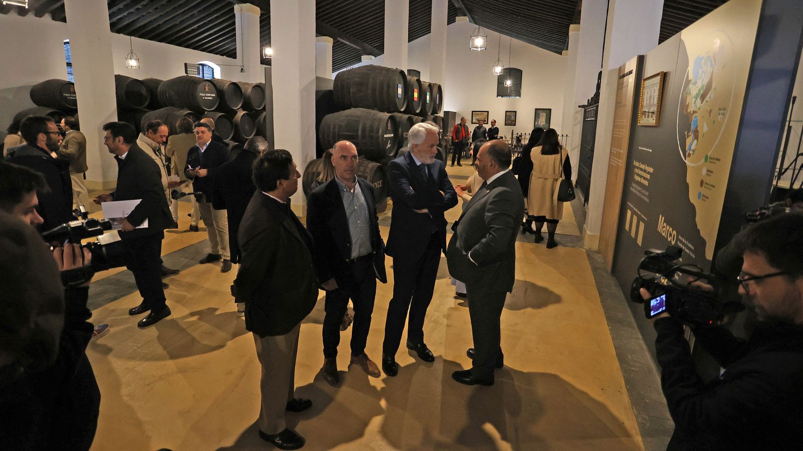 Presentación de los vinos VORS de Cayetano del Pino en Jerez