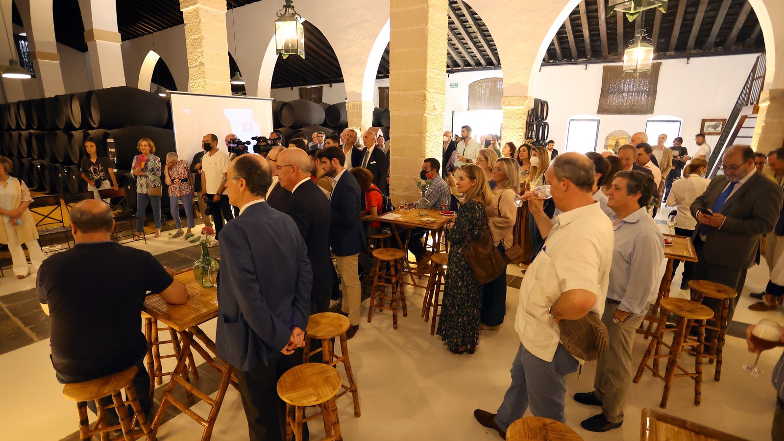 Imágenes de la inauguración de las nuevas Bodegas León Domecq