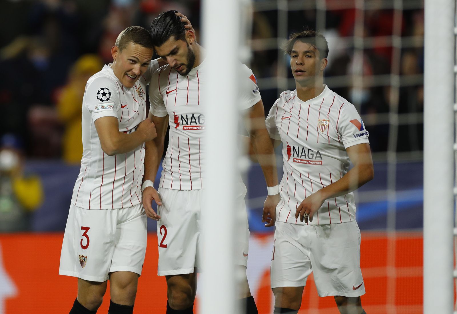 Las imágenes del Sevilla-Wolfsburgo