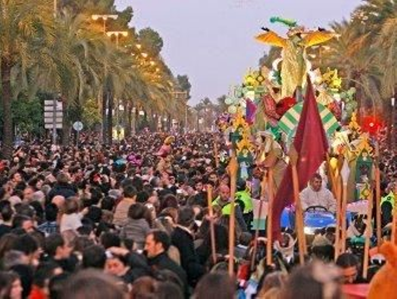 Despliegue de magia por la ciudad