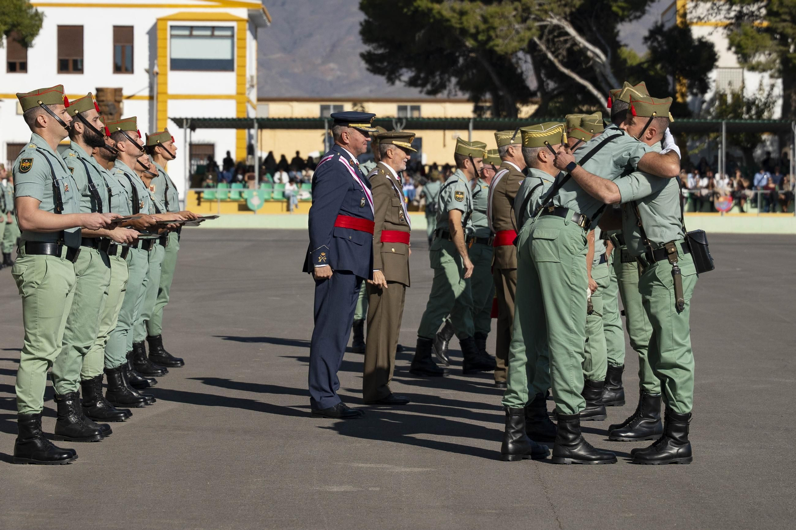 Así conmemora el día de la Inmaculada Concepción la Brigada de la Legión en Almería y despide al contingente que parte a Eslovaquia