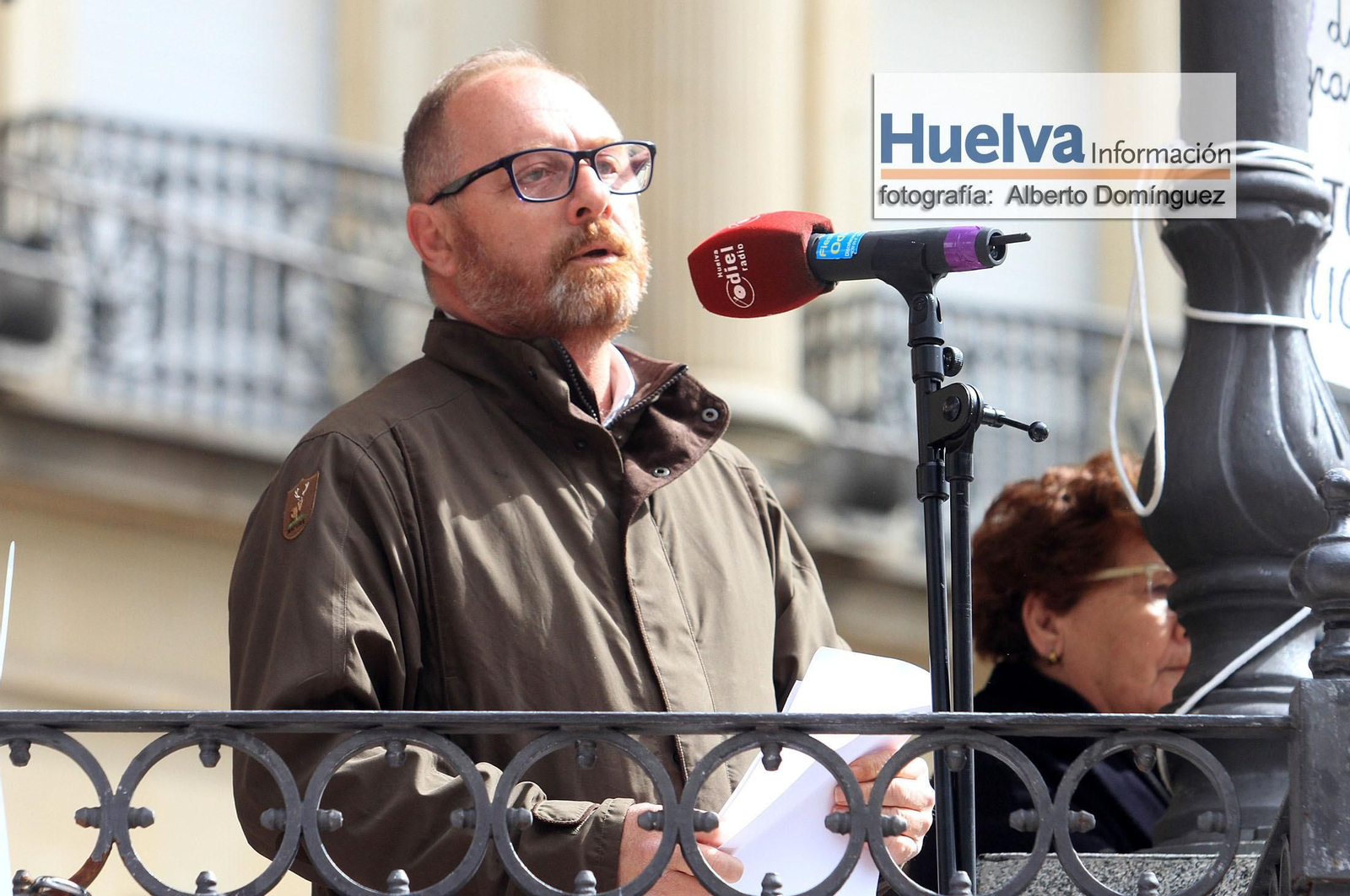 Imágenes de la manifestación contra la derogación de la prisión permanente revisable celebrada en Huelva