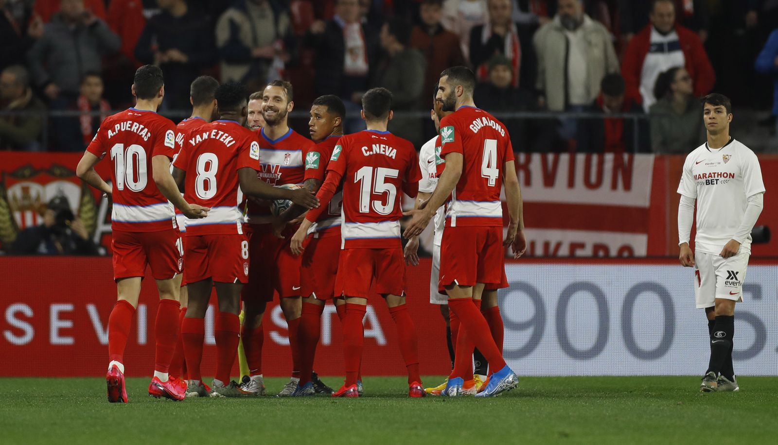 Las imágenes del Sevilla fc-Granada