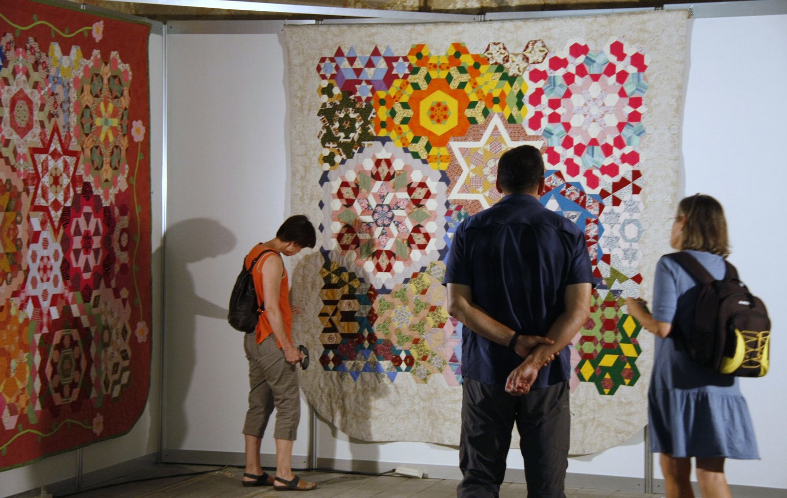 Una imagen de los trabajos que se pueden ver en el Monasterio de la Victoria.