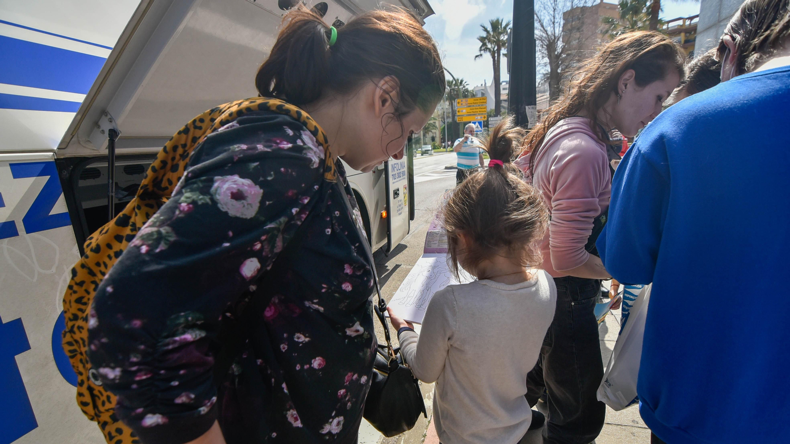 Llegada de refugiados ucranianos a Algeciras