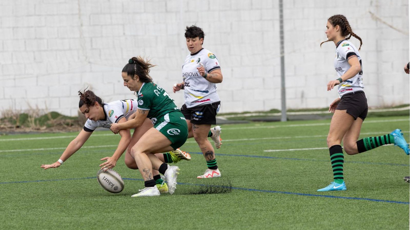La alegría por el título de campeonas de Jaén Rugby femenino, en imágenes