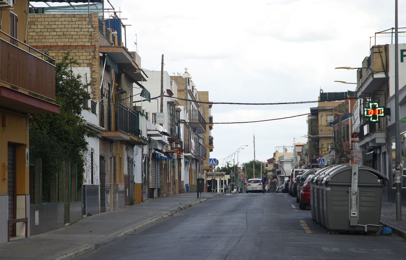 Una de las calles del barrio de Torreblanca.