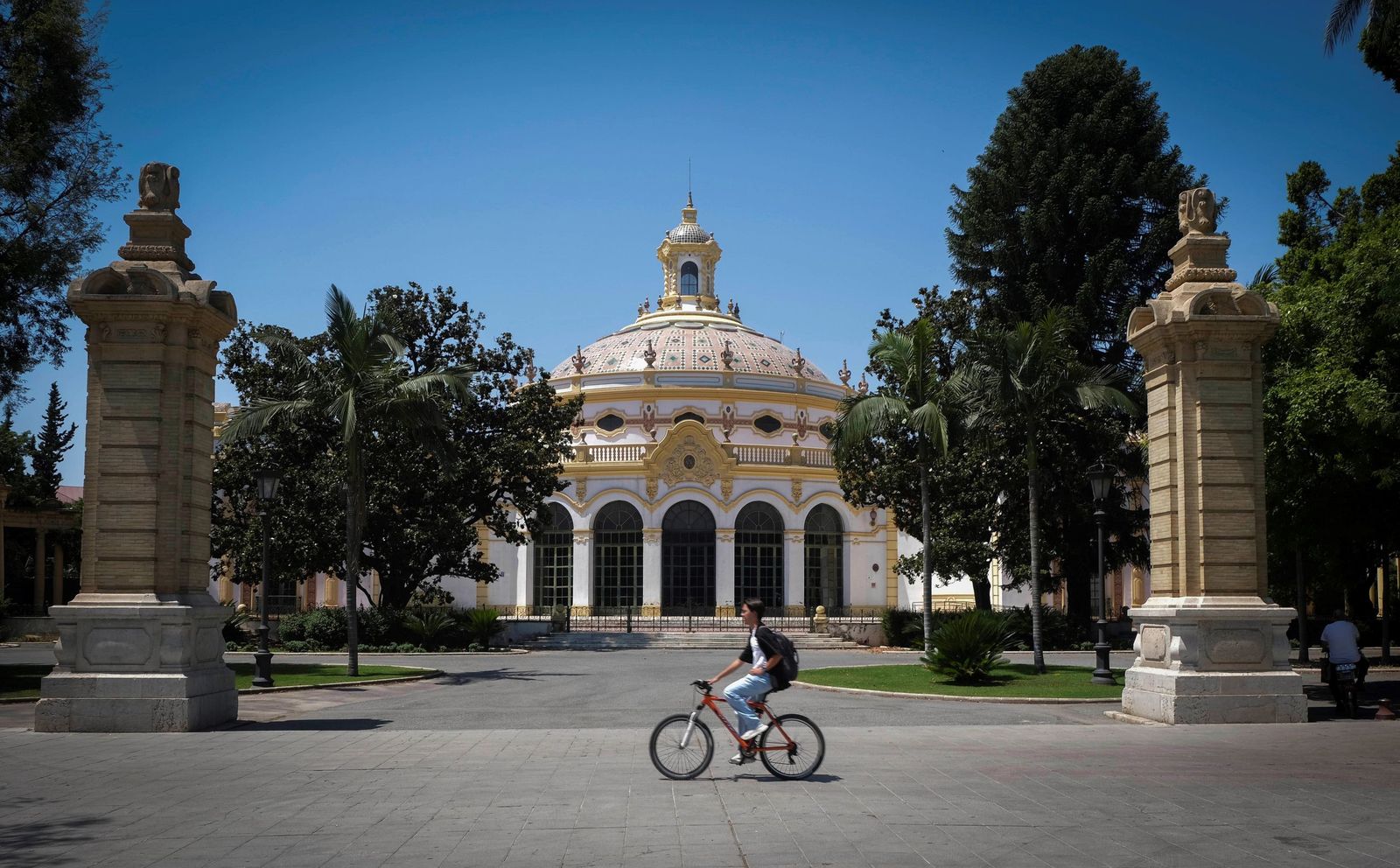 Vista del Casino que se construyó para la Exposión Iberoamericana de 1929.