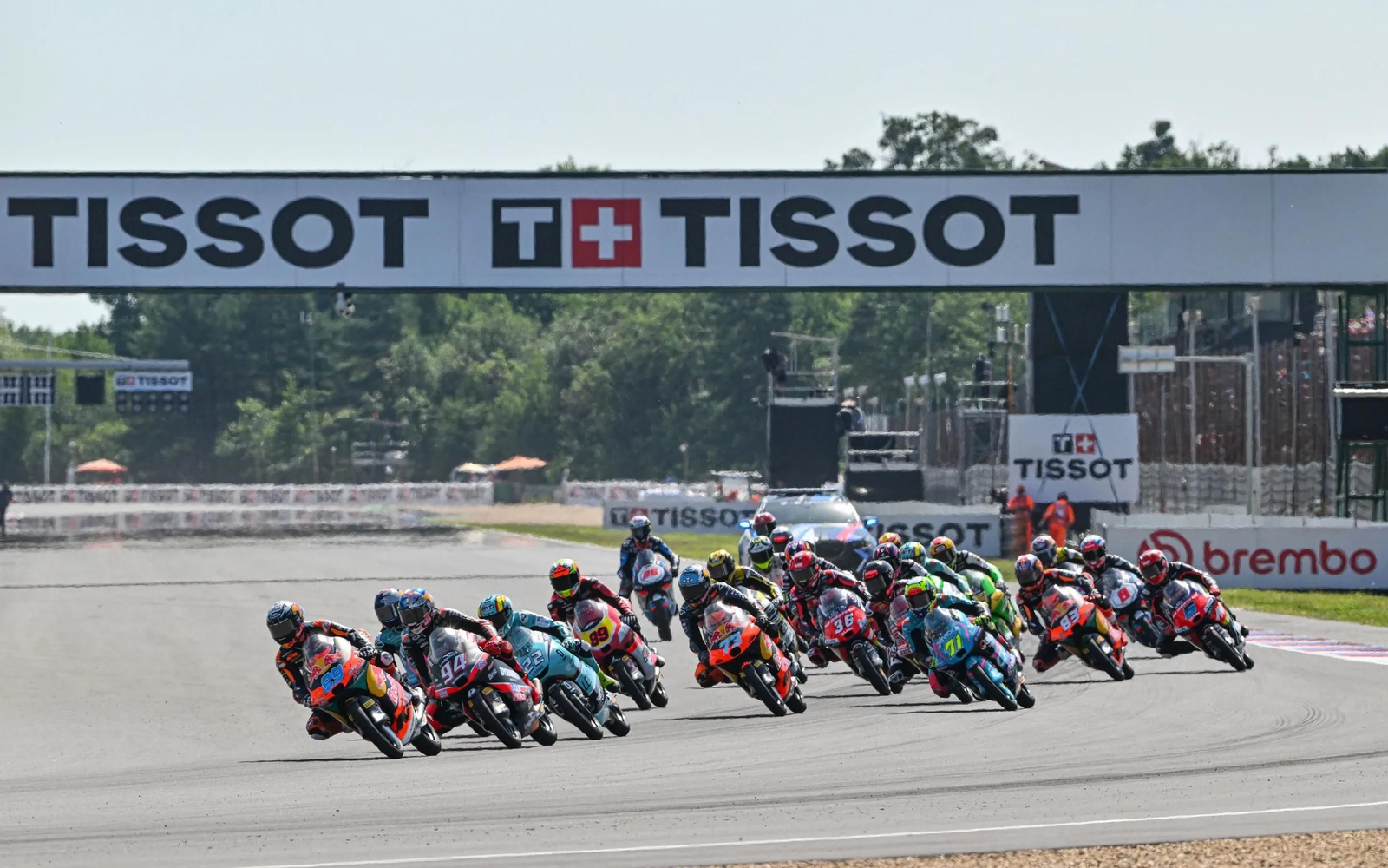 Las fotos de la exhibición de Rueda en Moto3 en Brno