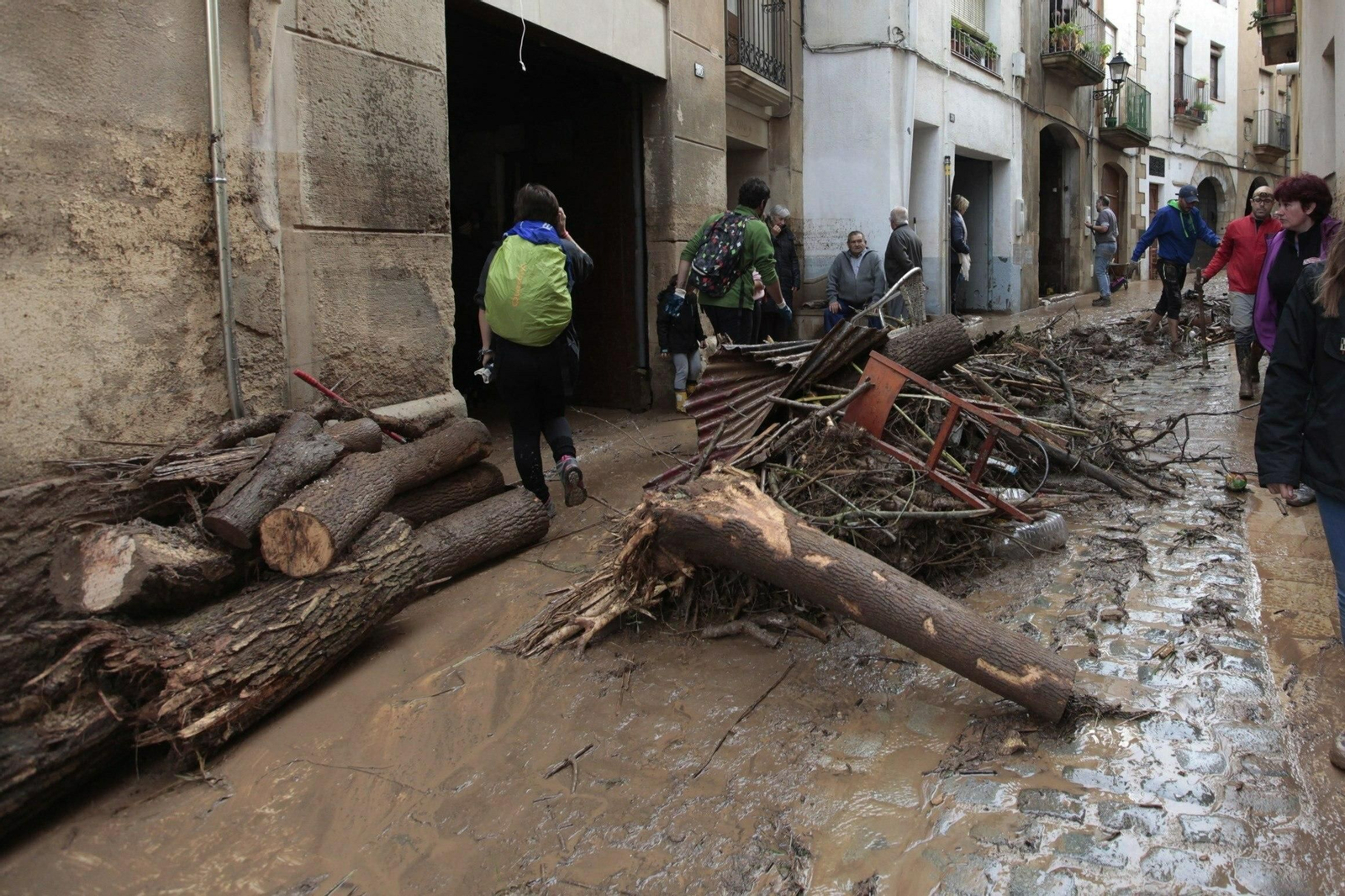 Daños causados por el temporal en Tarragona