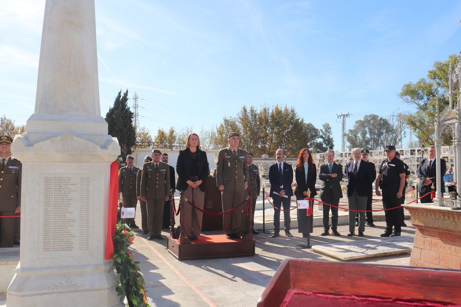 Homenaje a los soldados repatriados de la Guerra de Cuba