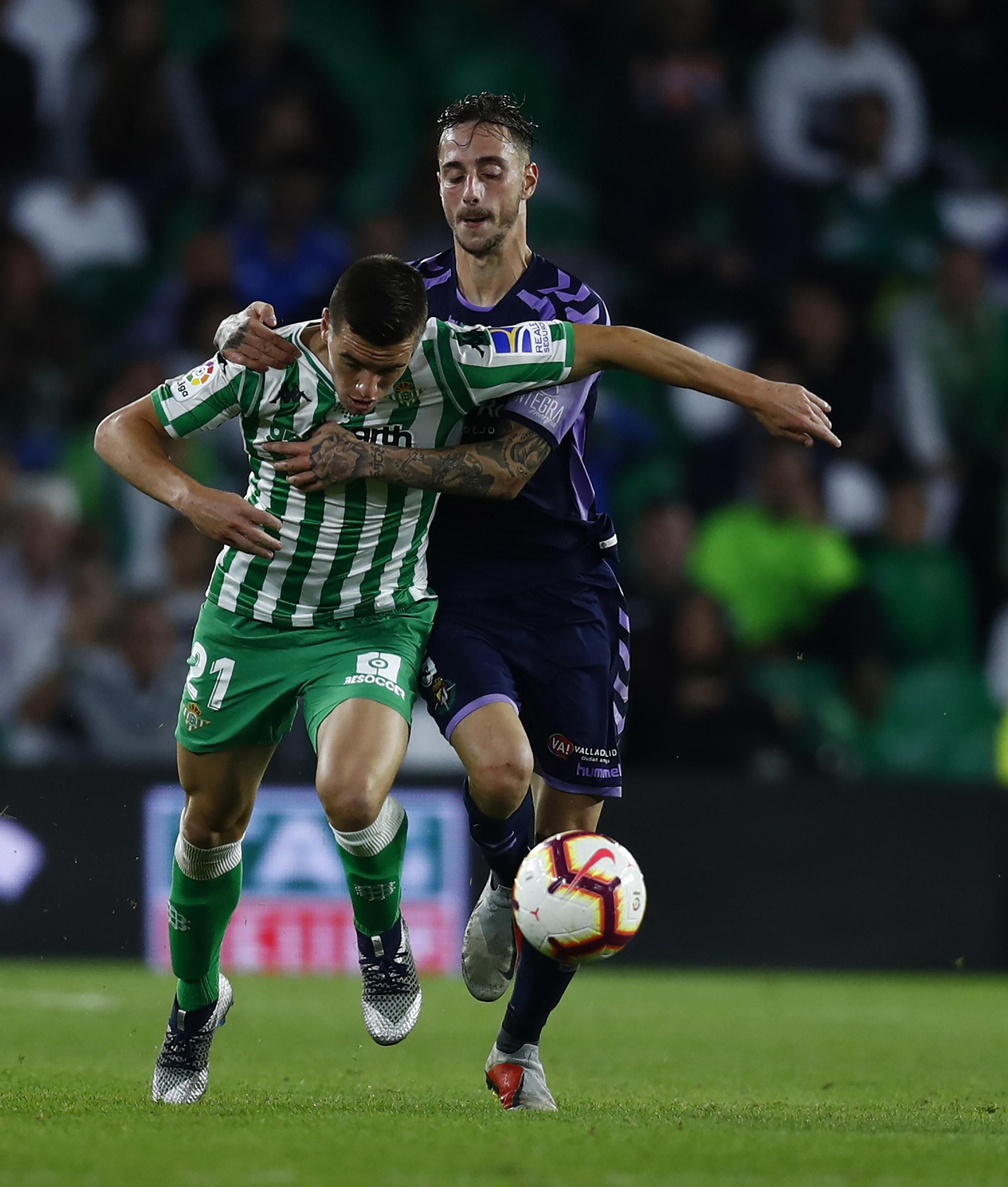 Las imágenes del Betis-Valladolid