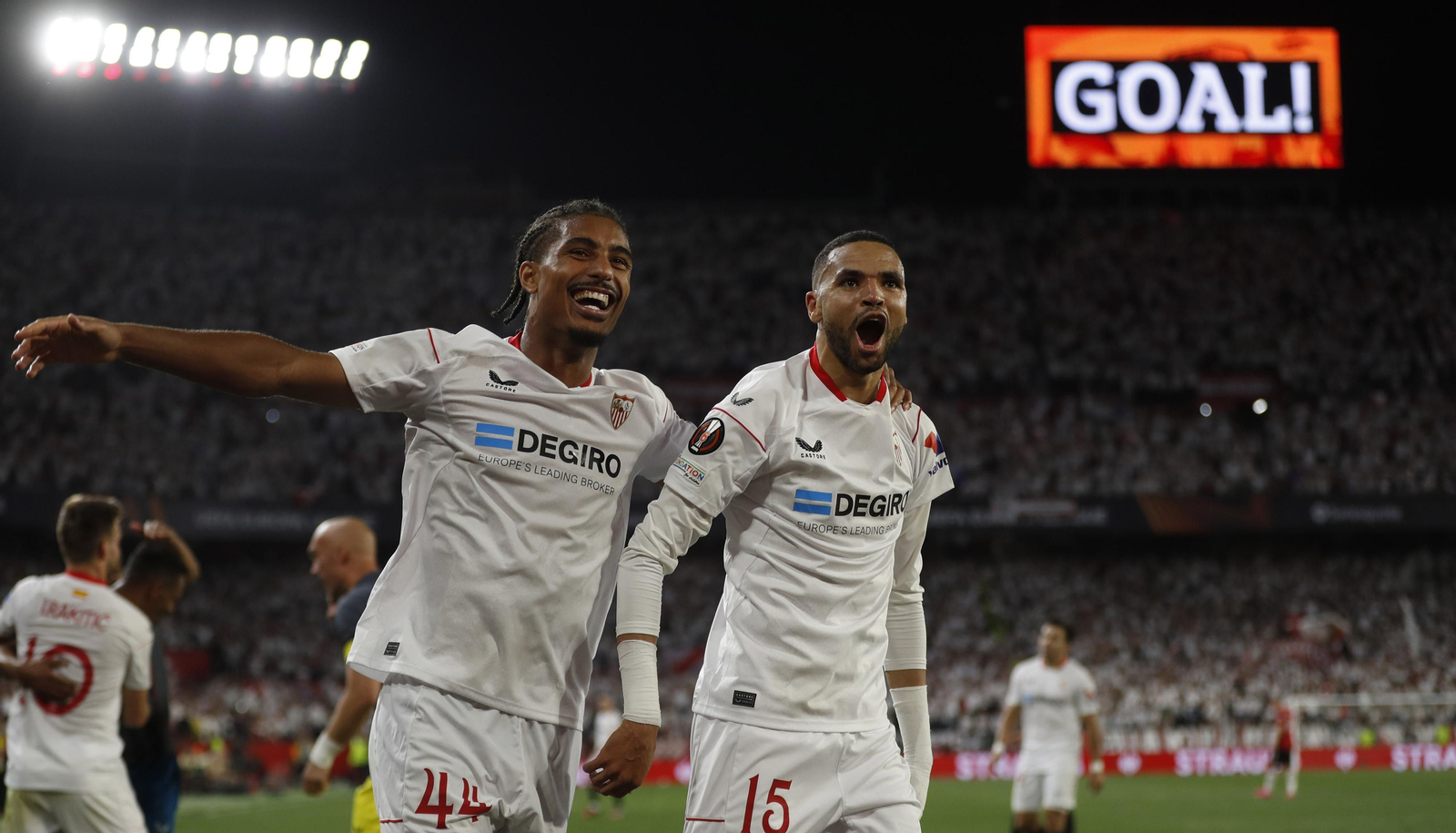 Las fotos del Sevilla-Manchester