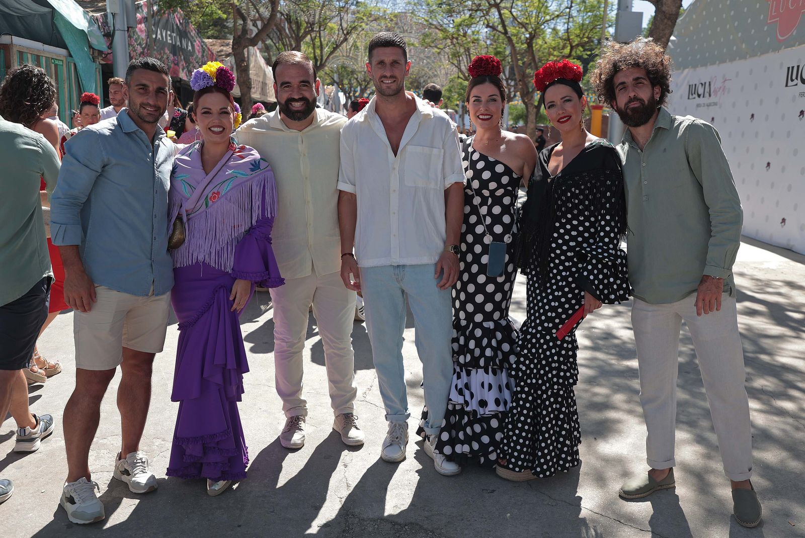 Fotos del Domingo por Sevillanas en la Feria Real de Algeciras 2024