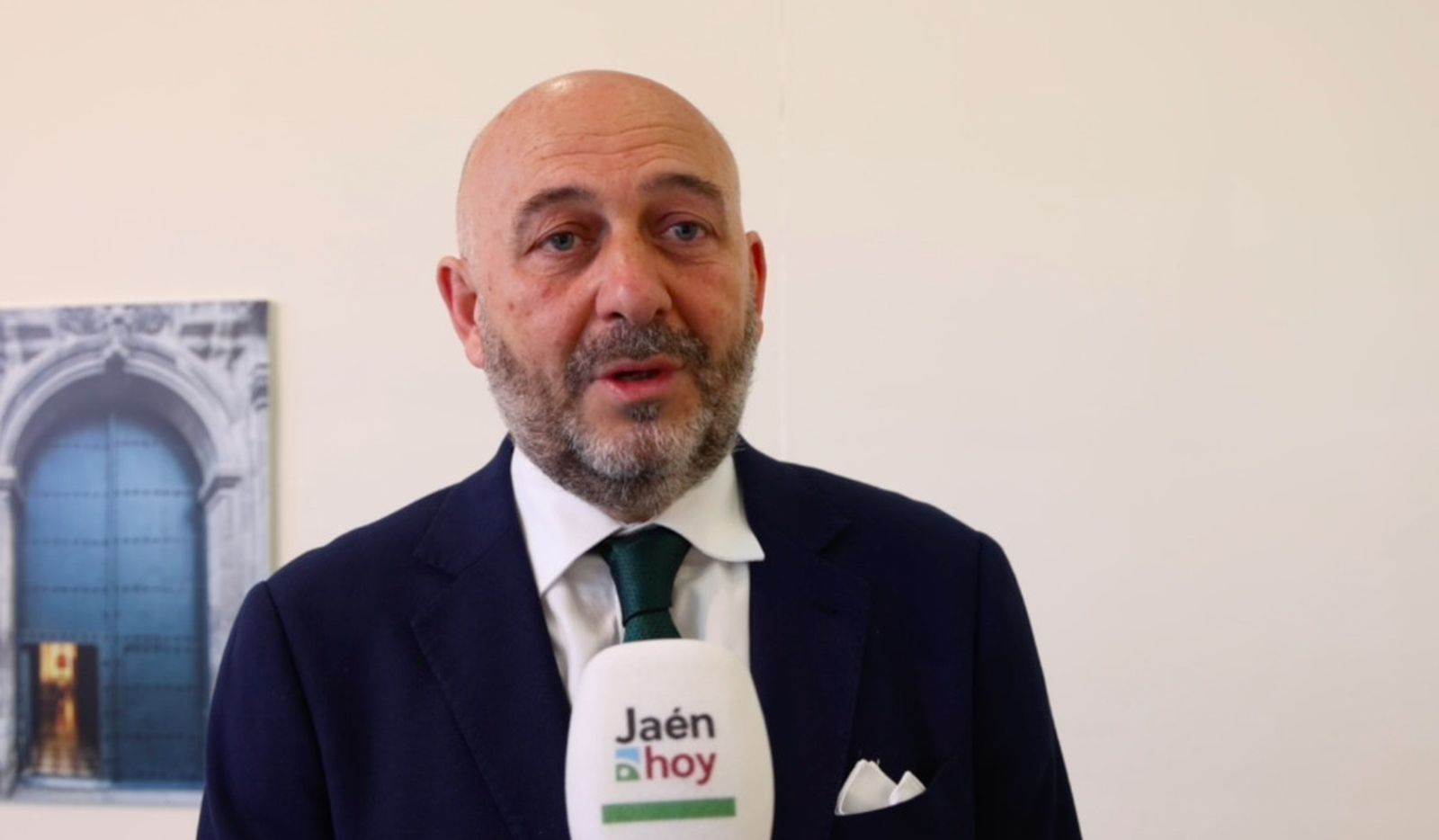 Juan Luis López, director de la Agrupación Musical ‘Pasión de Linares’