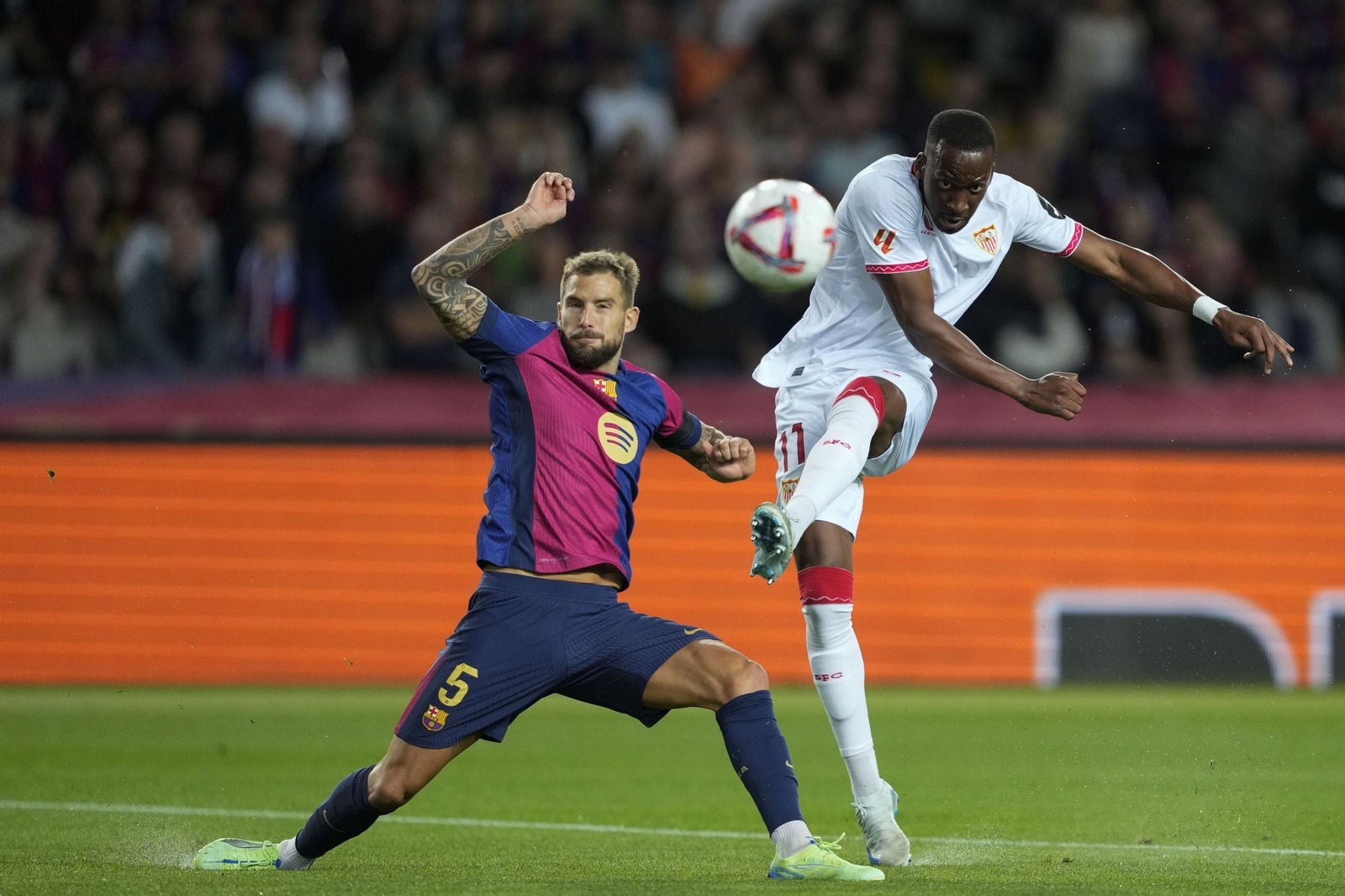 Las fotos del Barcelona - Sevilla