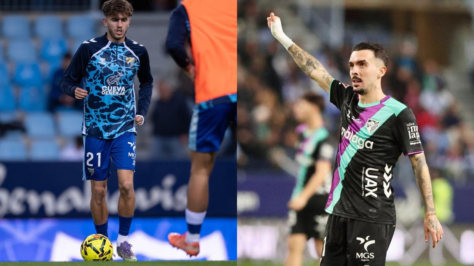 Adrián Niño y Joaquín Muñoz