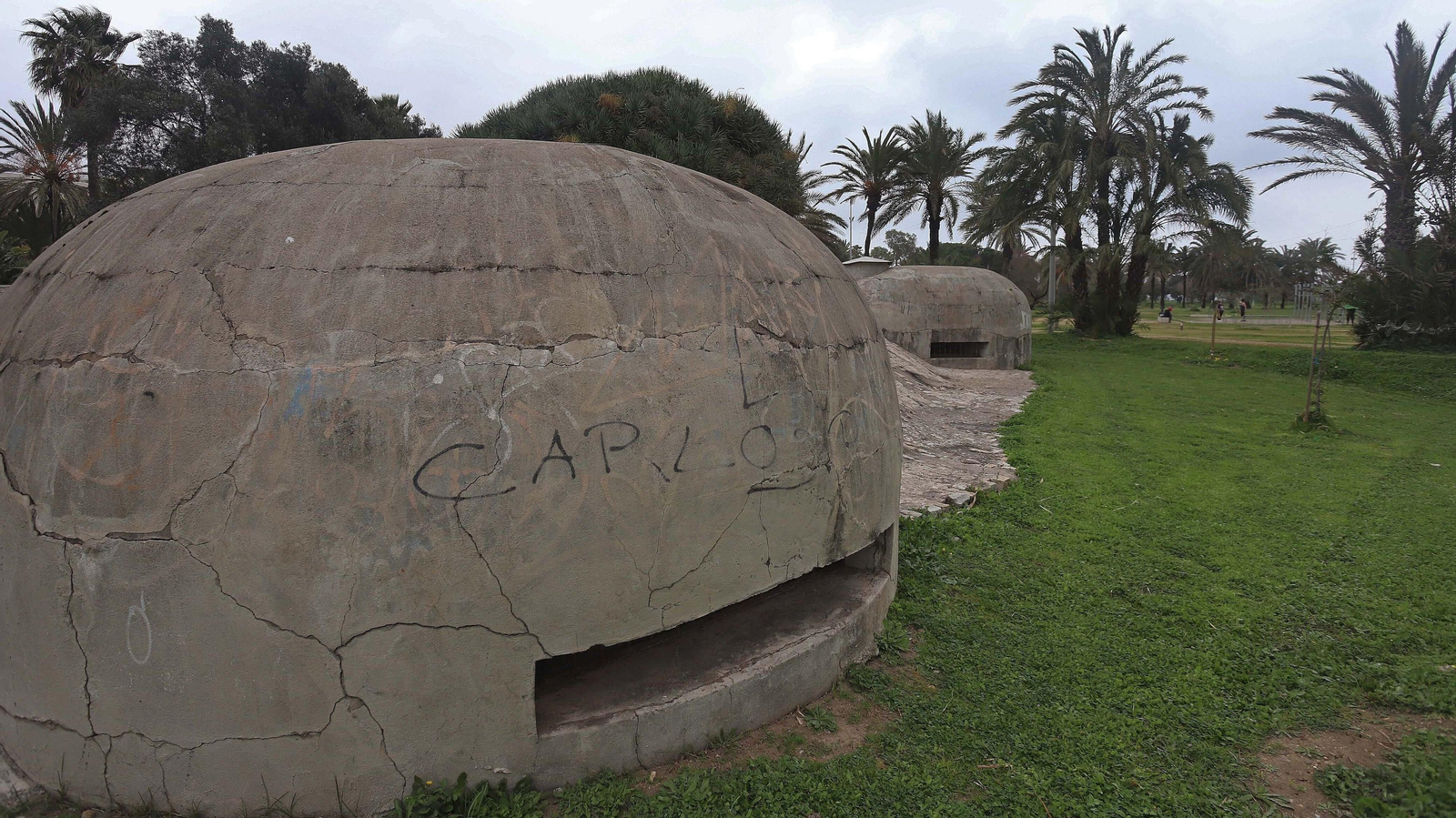 Búnkeres del parque Princesa Sofía de La Línea