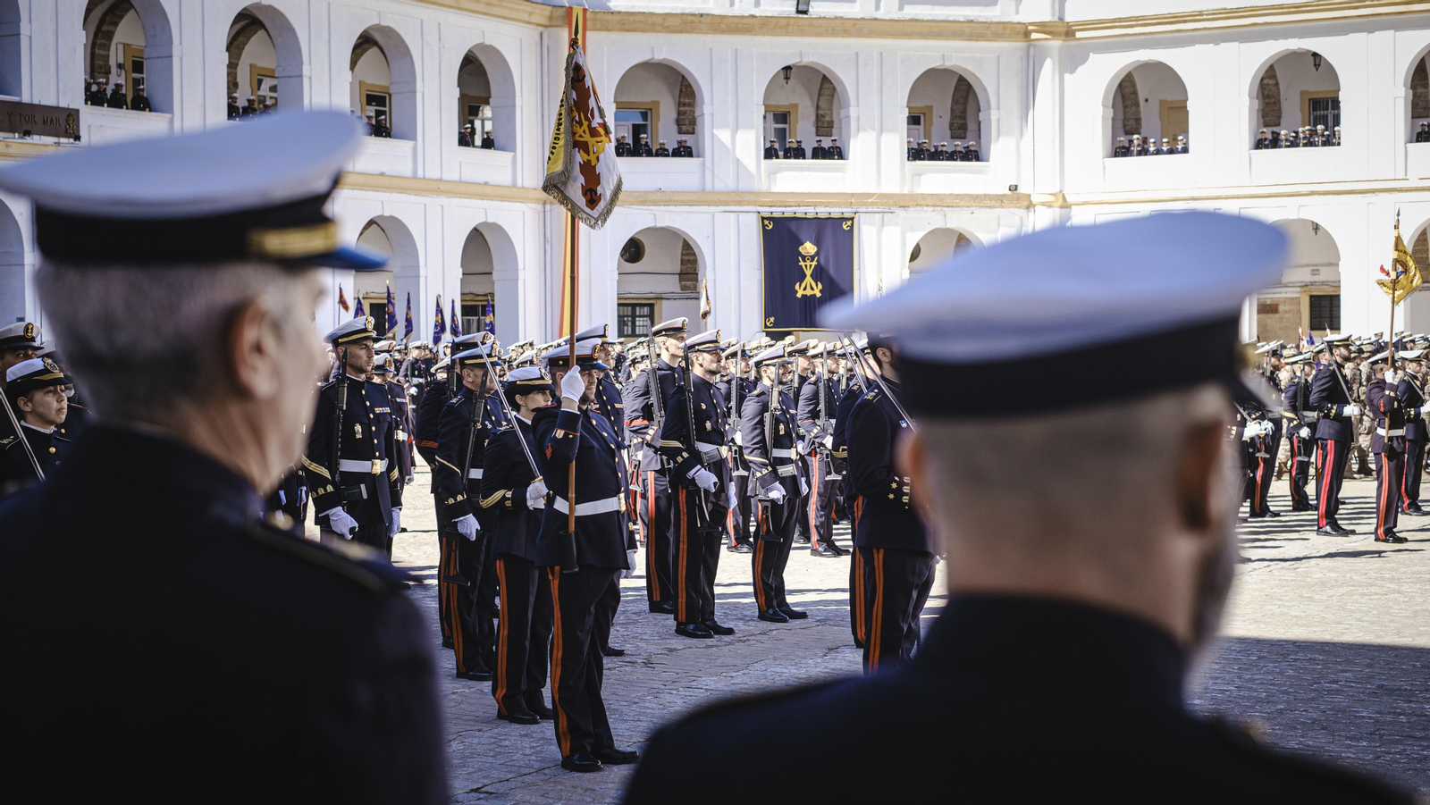 Parada Militar por el 487º aniversario de Infantería de Marina. Parada Militar por el 487º aniversario de Infantería de Marina.
