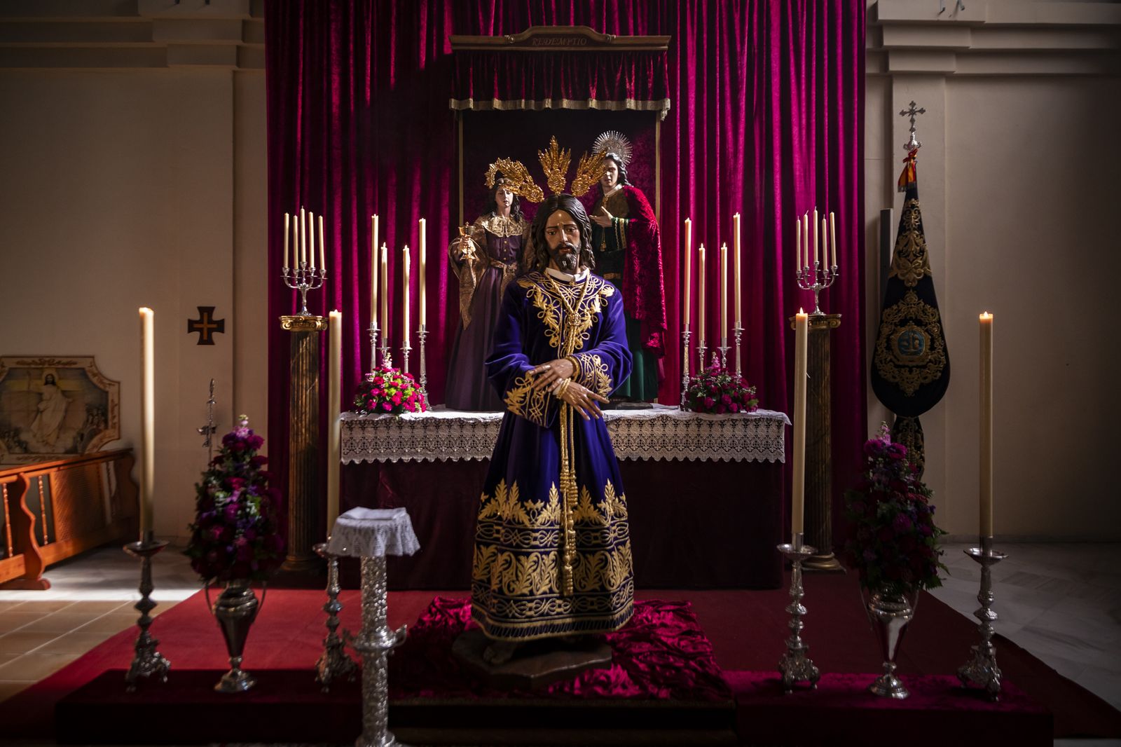 Las imágenes de los besapiés y besamanos del tercer Domingo de Cuaresma en Jerez: veneraciones del centro a los barrios