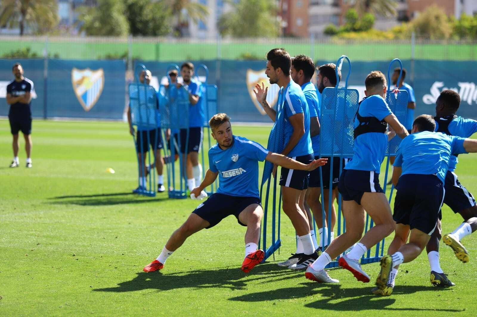 Las fotos del entrenamiento previo al Málaga CF - Elche