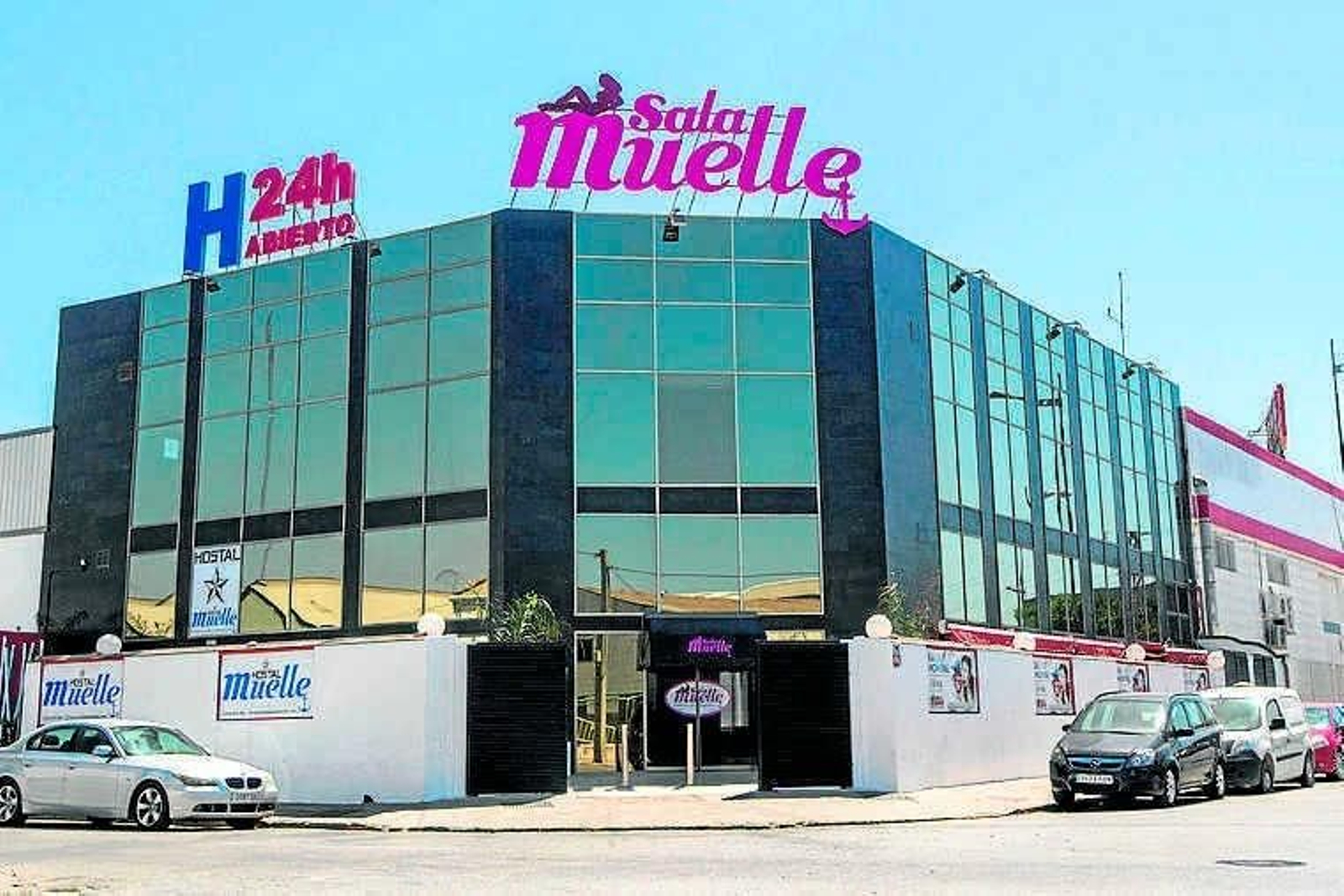 El local desalojado en el polígono Fadricas.