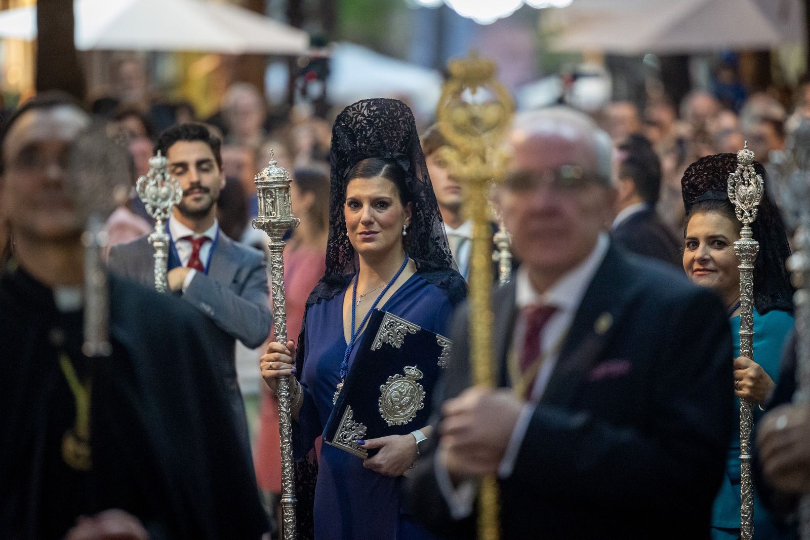 Las imágenes de la procesión de la Virgen de la Palma, en Cádiz