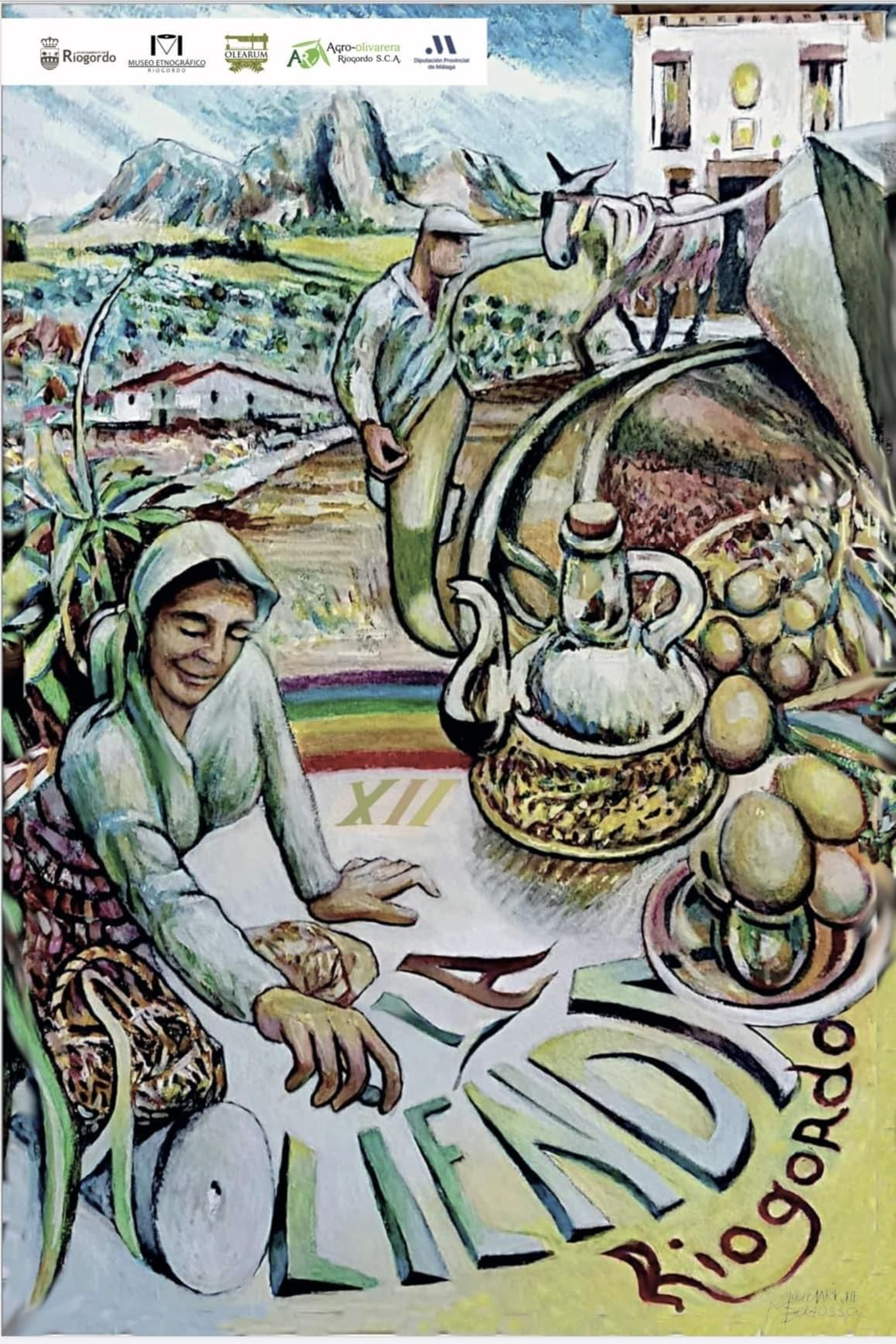 Cartel de La Molienda de Riogordo. Cartel de La Molienda de Riogordo.