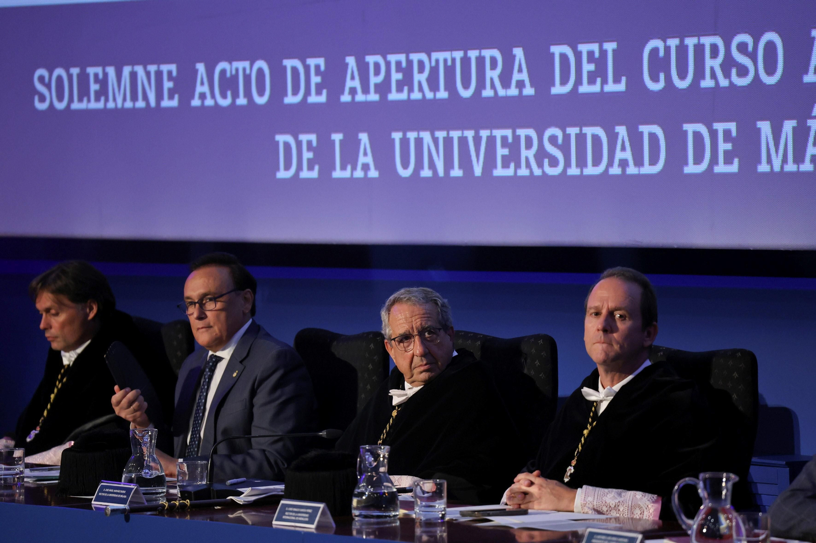 Apertura oficial del curso en la Universidad de Málaga en imágenes