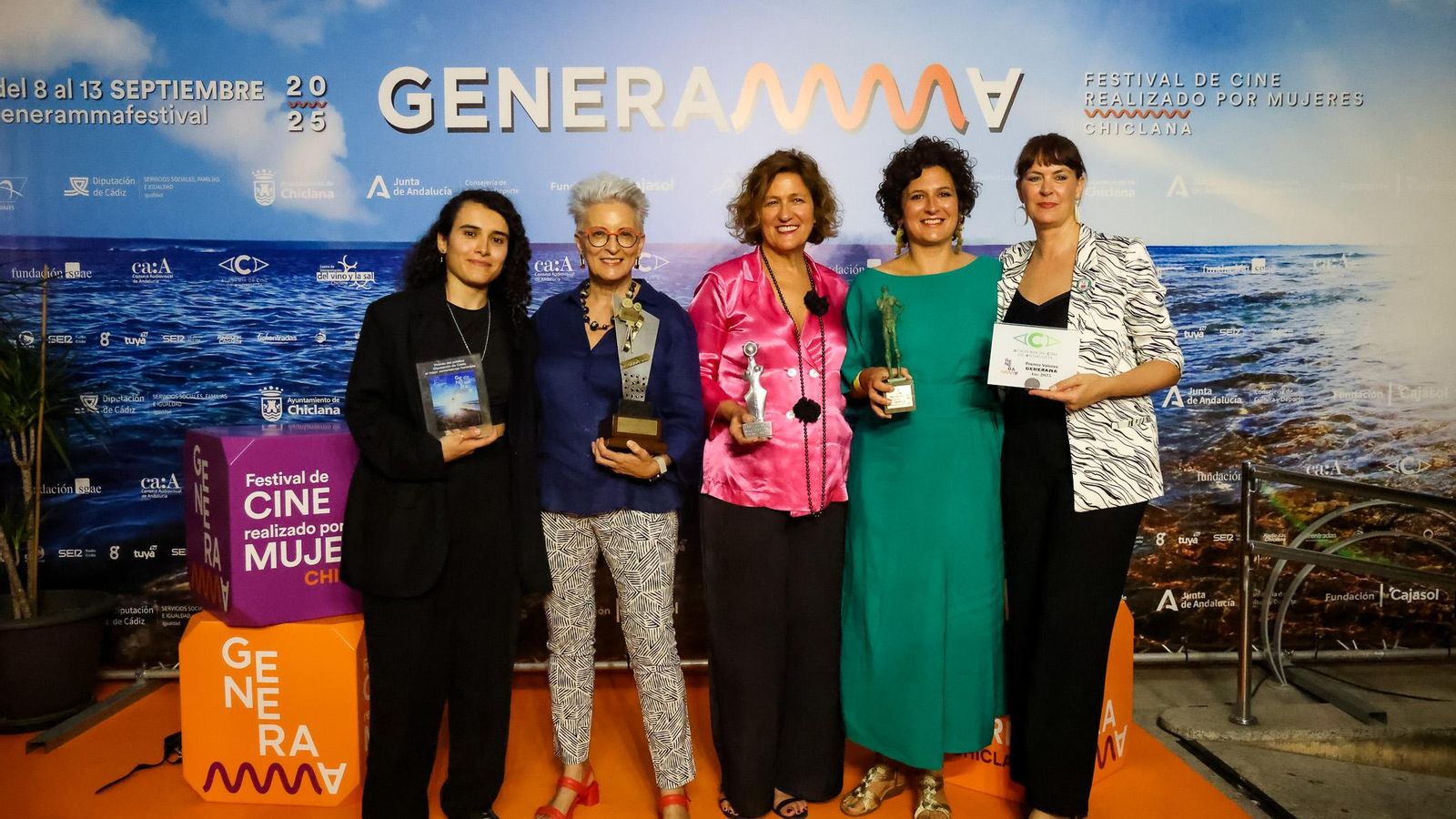 Algunas de las premiadas.