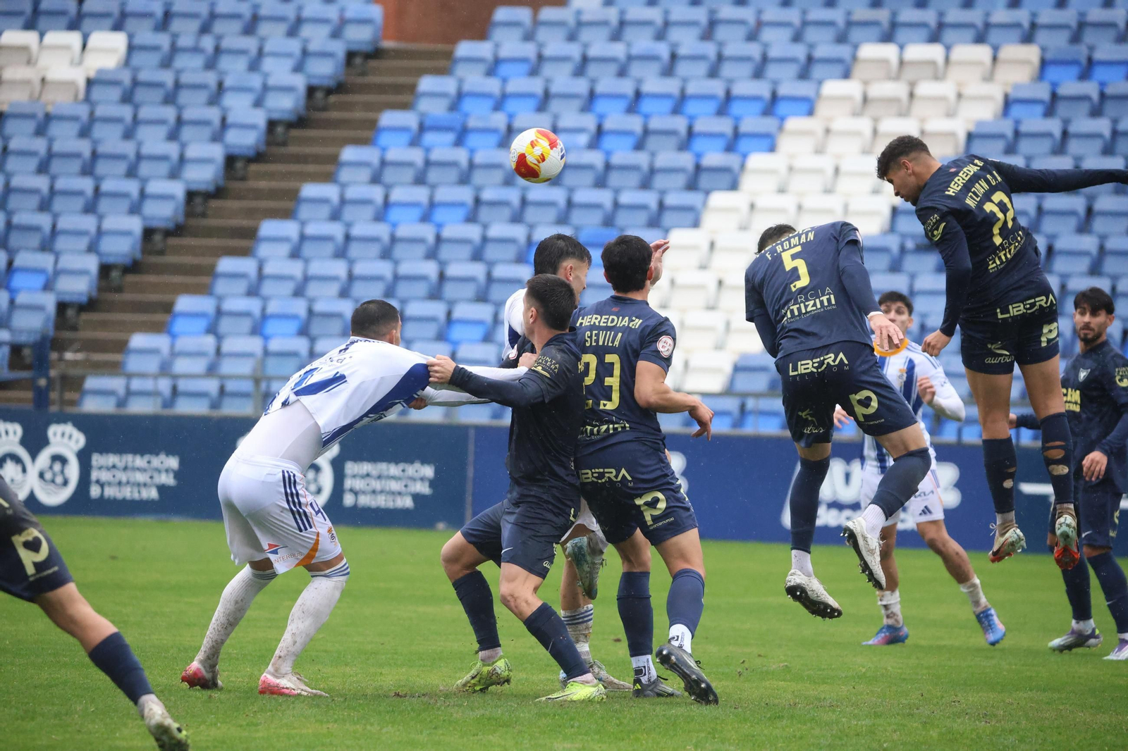 Las imágenes del Recreativo de Huelva vs UCAM Murcia