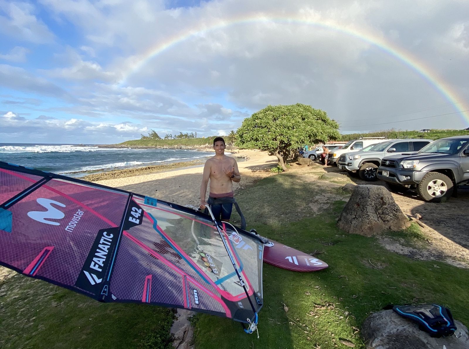 Un confinamiento haciendo surf a más de 13.000 kilómetros de casa