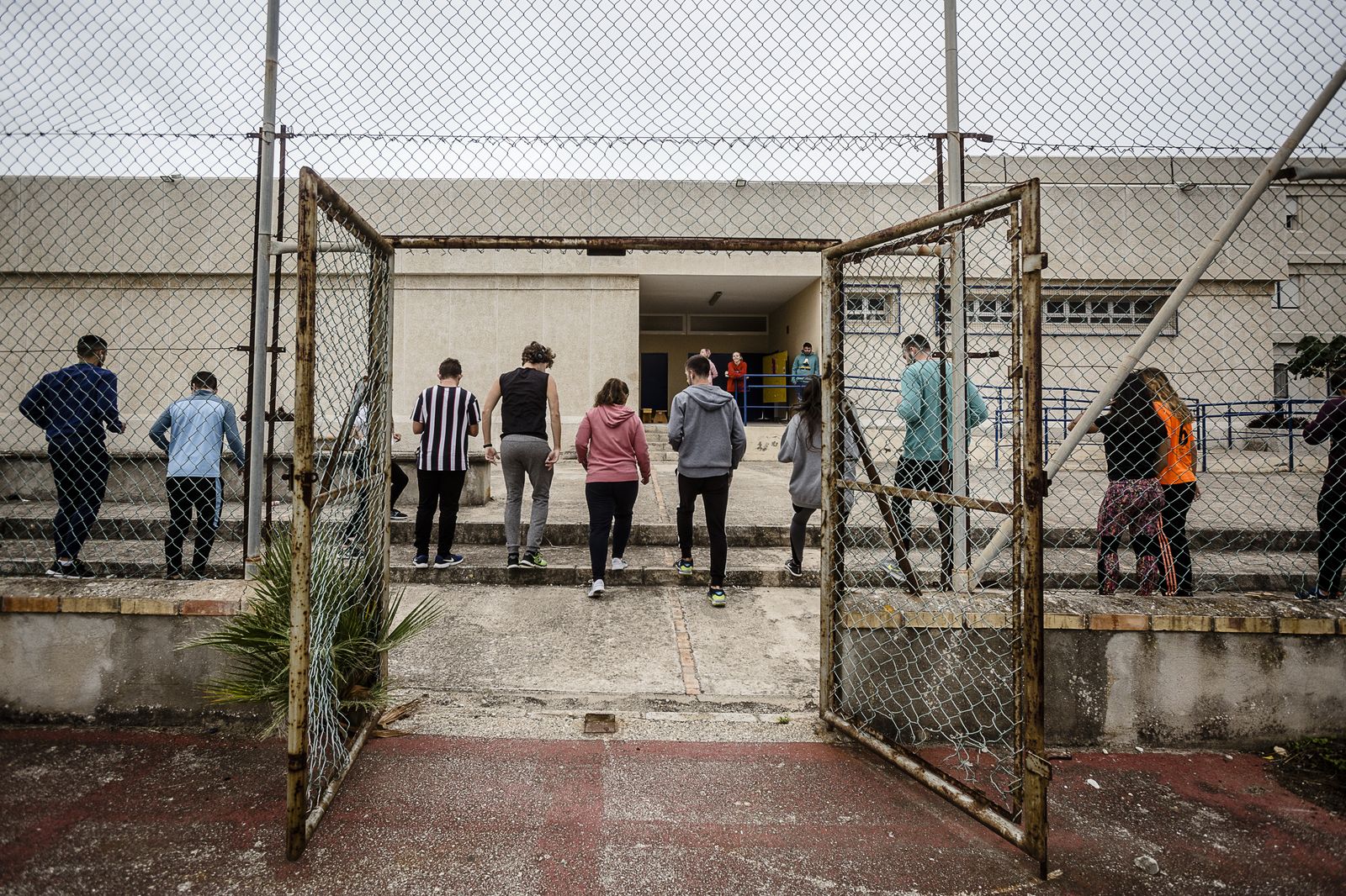 Estado actual de las instalaciones de la Facultad de Ciencias de la Educación