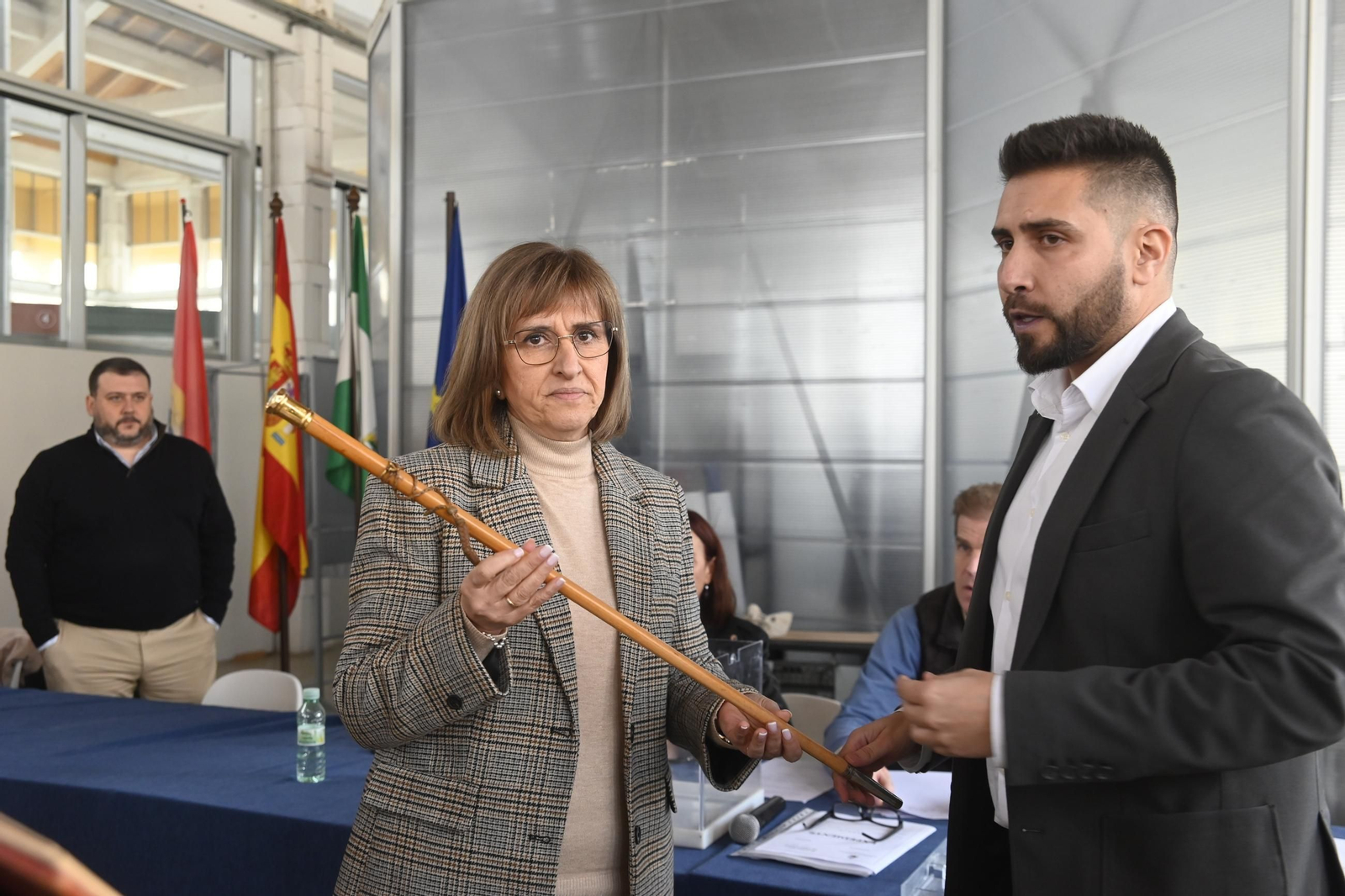 El tenso pleno de la moción de censura en Peñarroya-Pueblonuevo, en imágenes