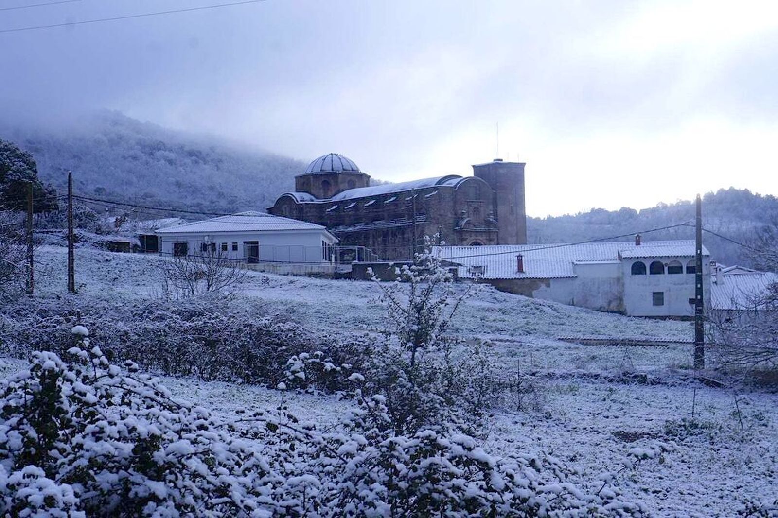 Tres años de Filomena: Así de nevada y bonita quedó la Sierra de Aracena