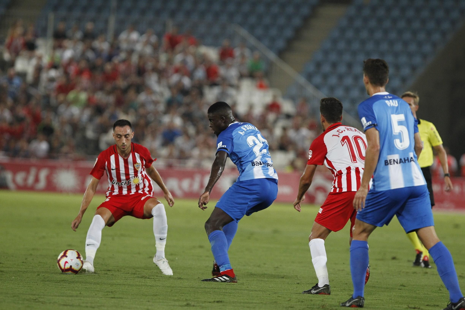 Las imágenes del Almería-Málaga