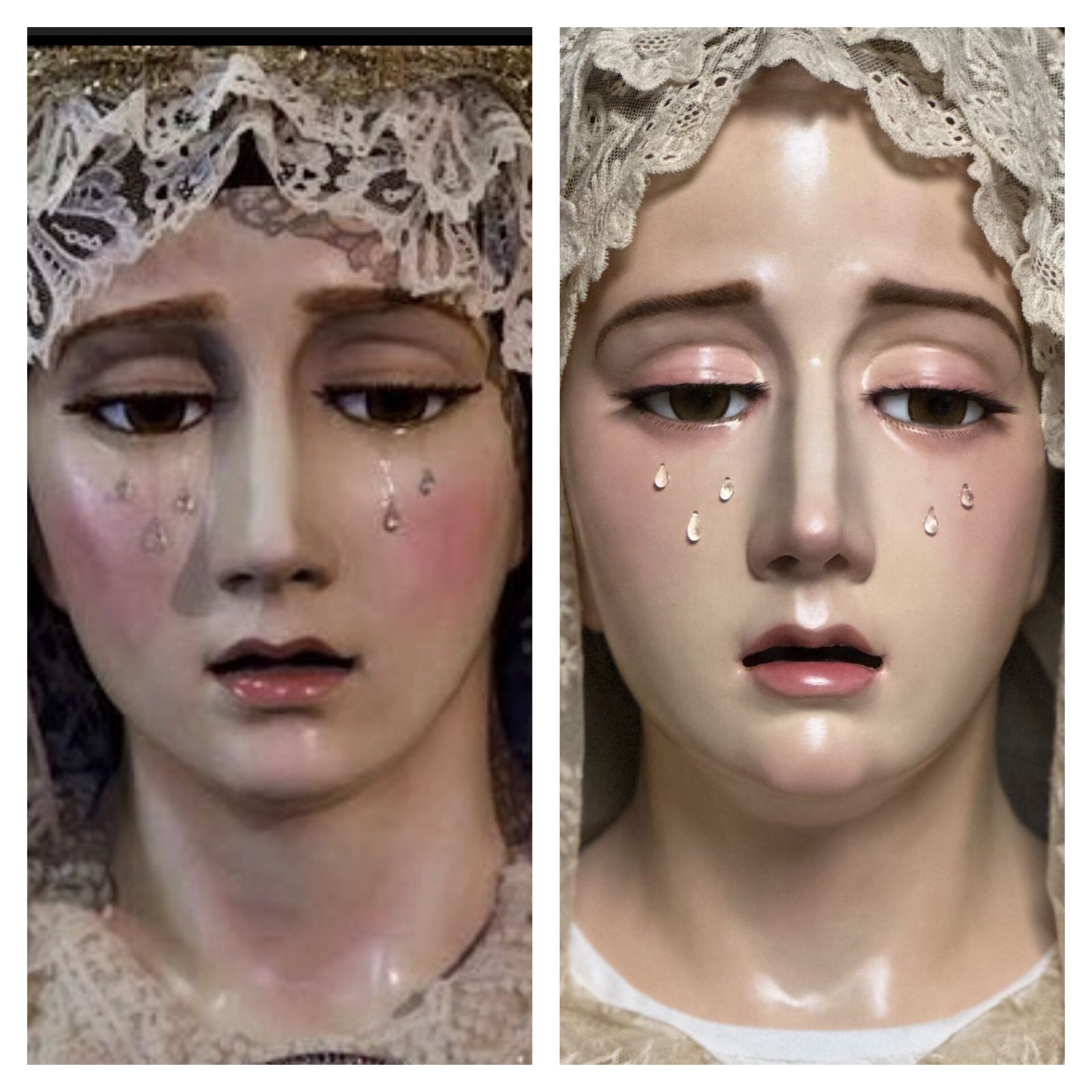 Antes y después de la Virgen de la Concepción