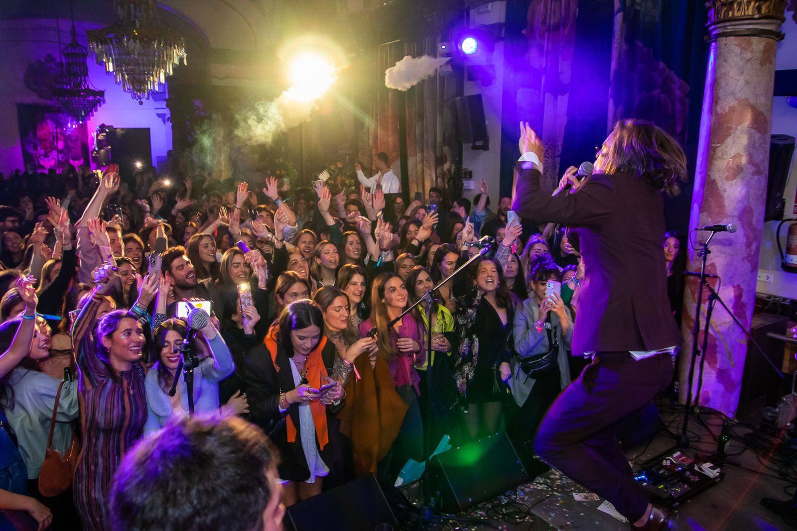 Gran ambiente en el concierto celebrado en Casino Terraza.