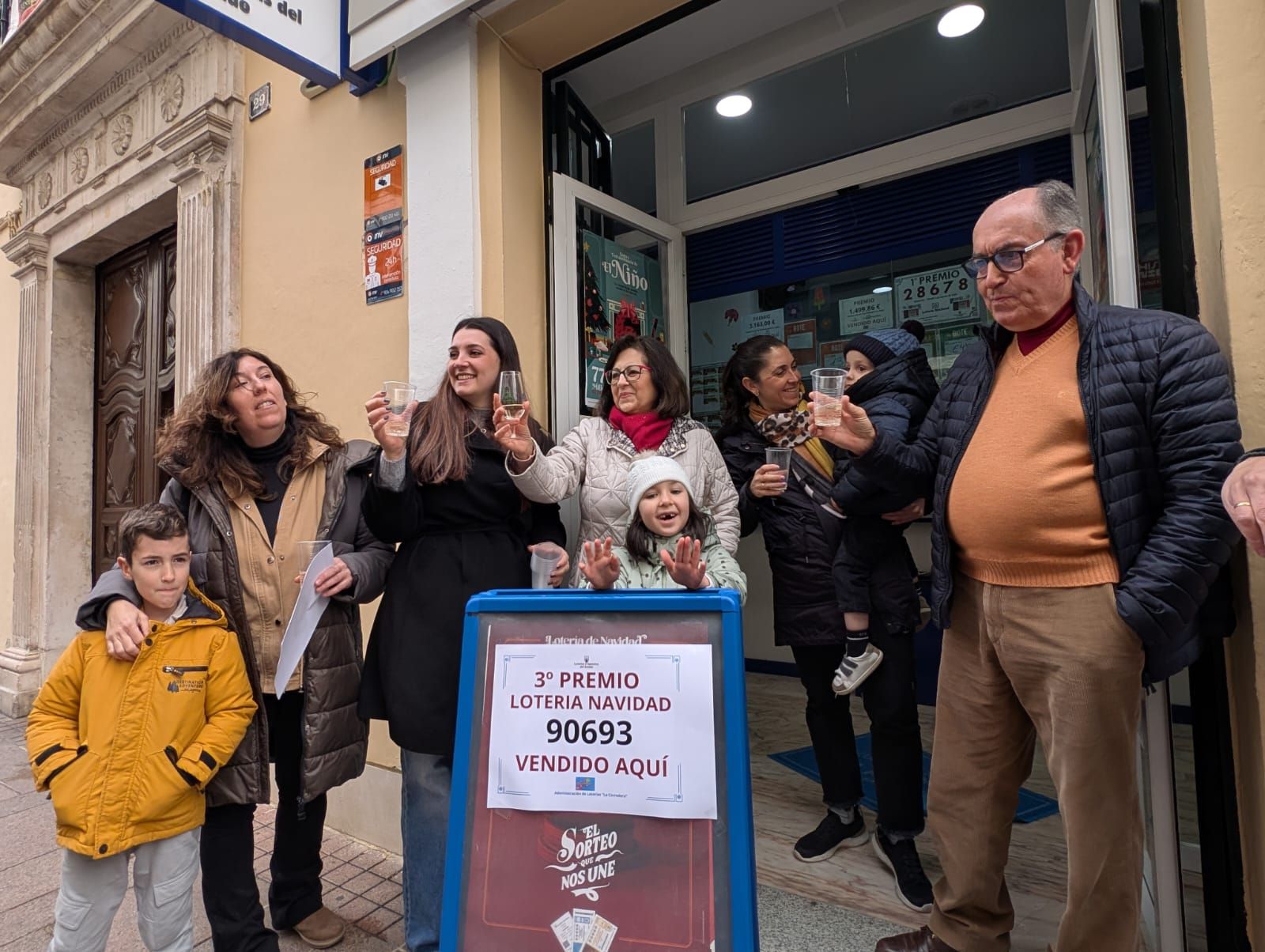 Alegría en Montilla.