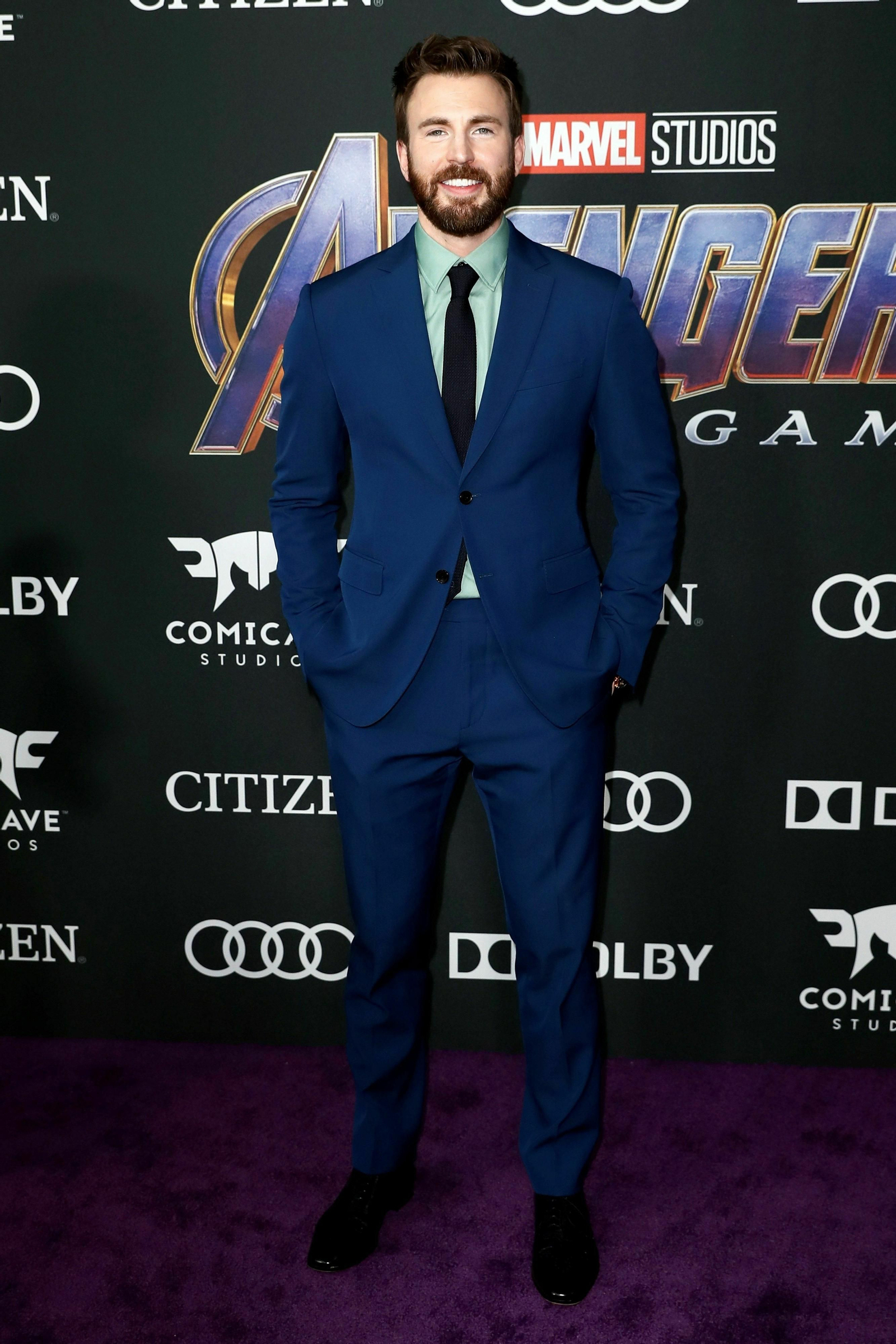 Chris Evans Vengadores: Endgame, la alfombra roja de la première más esperada del año